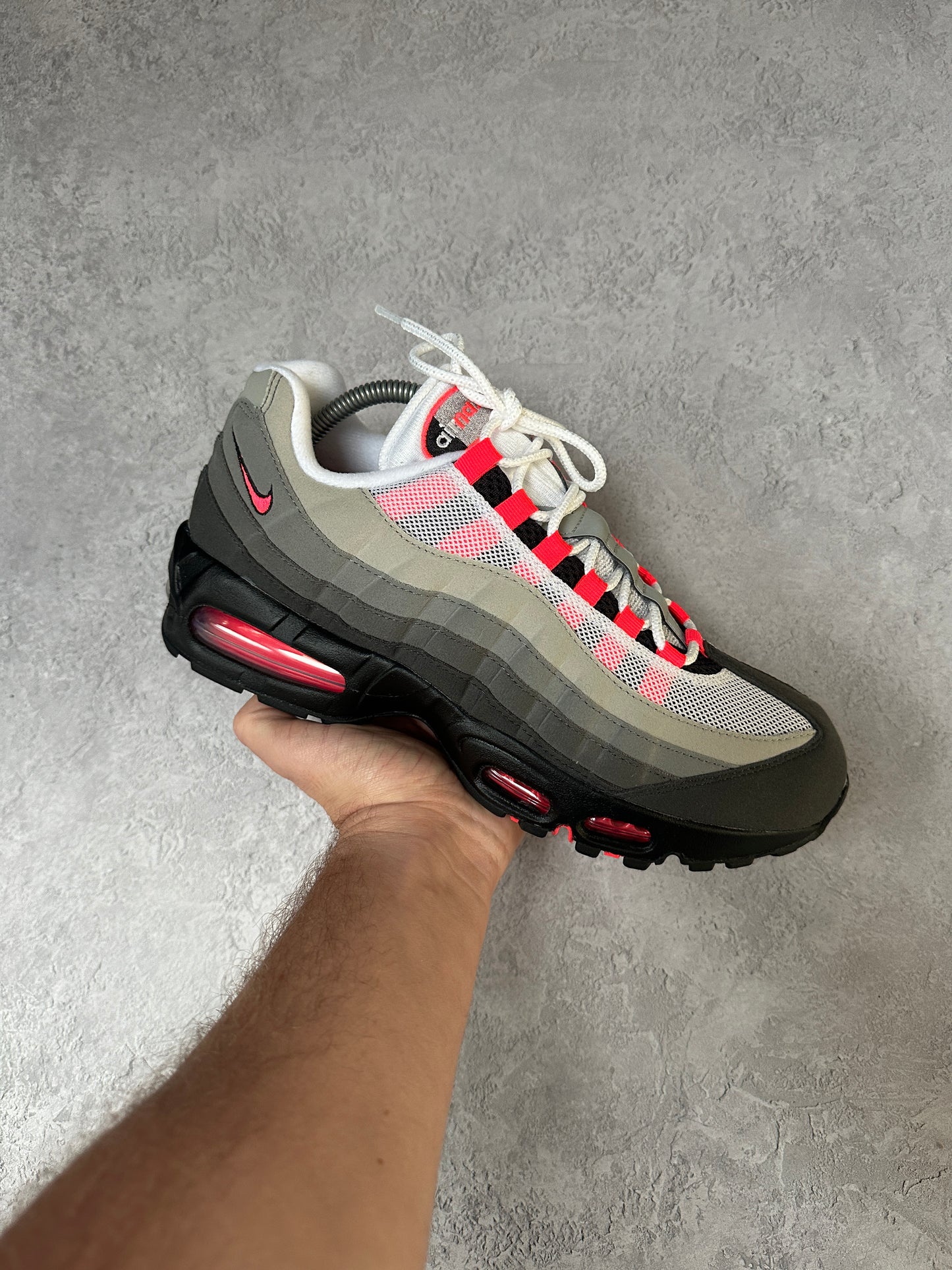 Nike Air Max 95 - Solar Red 2025 - UK8.5