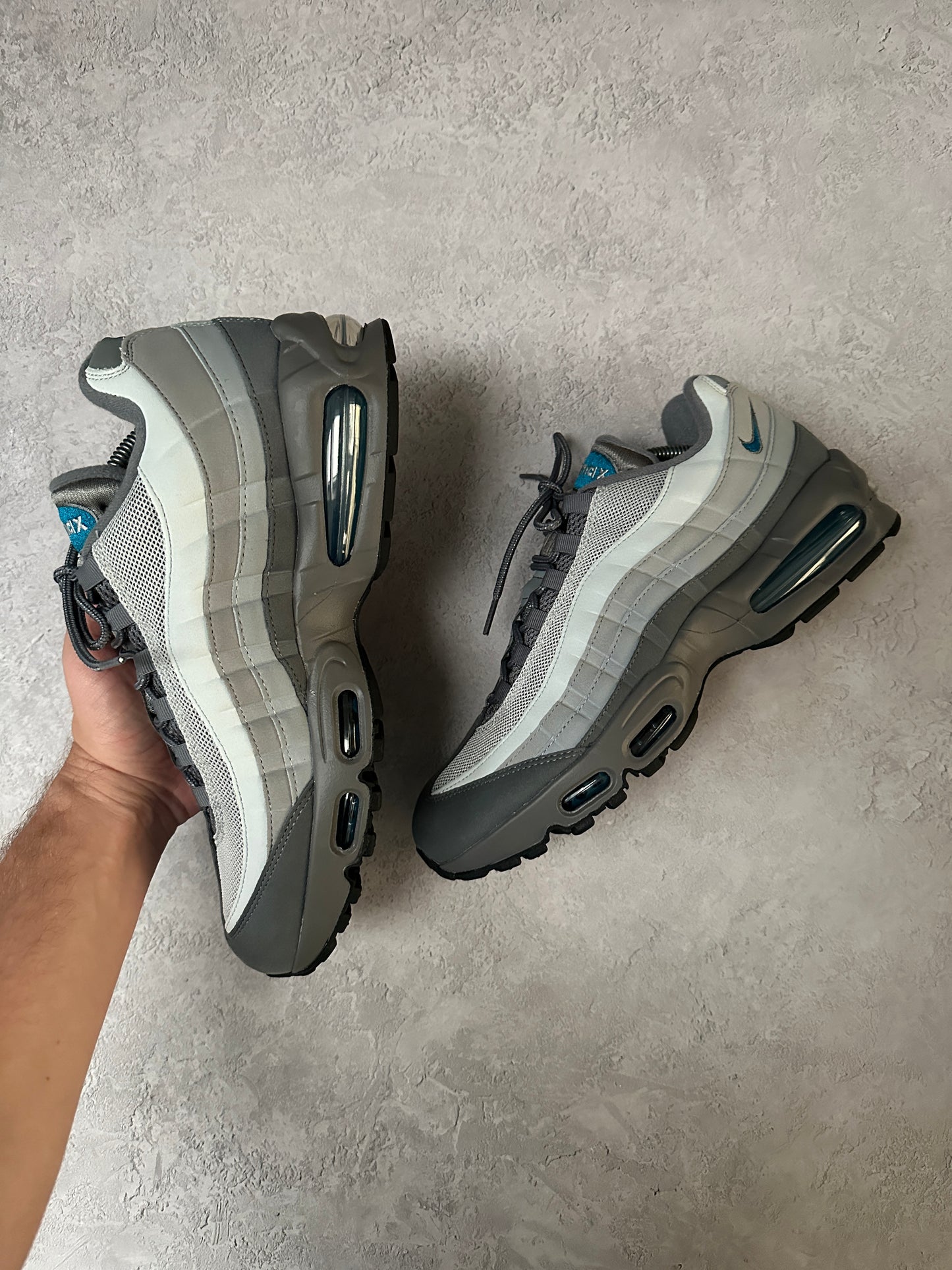 Nike Air Max 95 - Grey Green Abyss - UK10