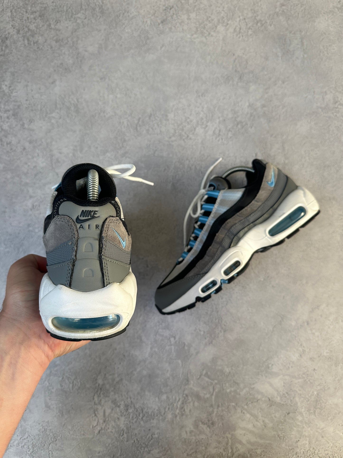 Nike Air Max 95 - Cool Grey / University Blue - UK6