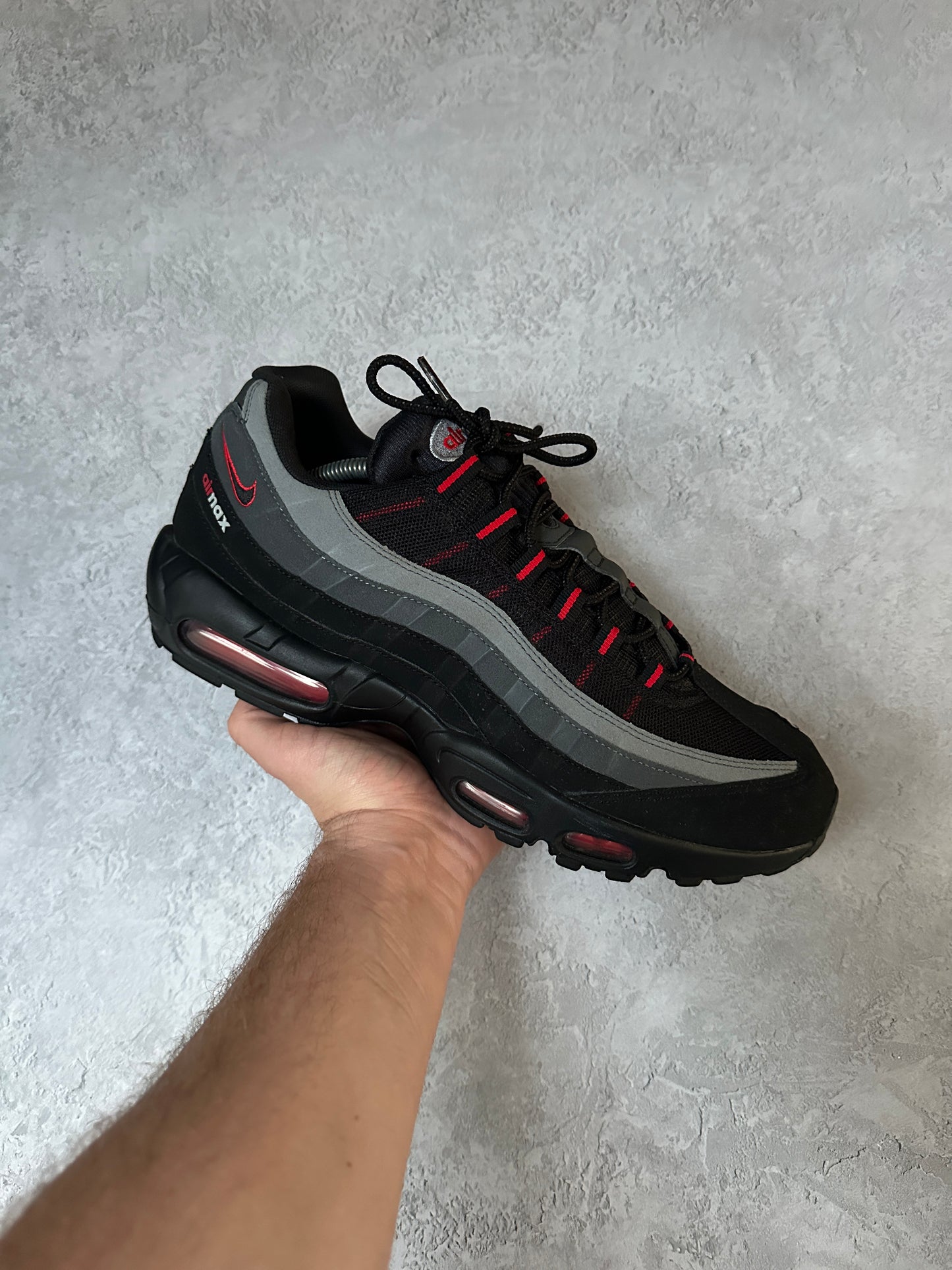 Nike Air Max 95 - Chilli Red Logos - UK11