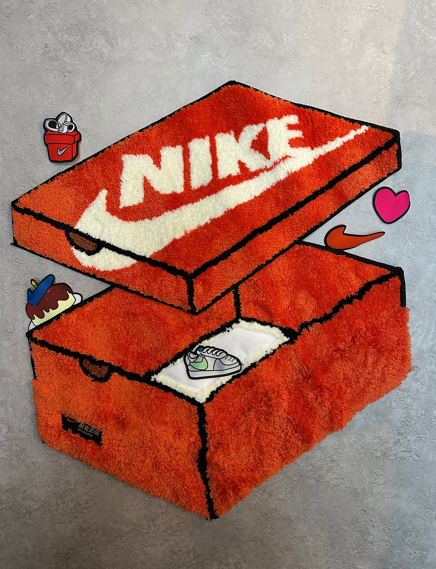 Nike Shoe Box Rug