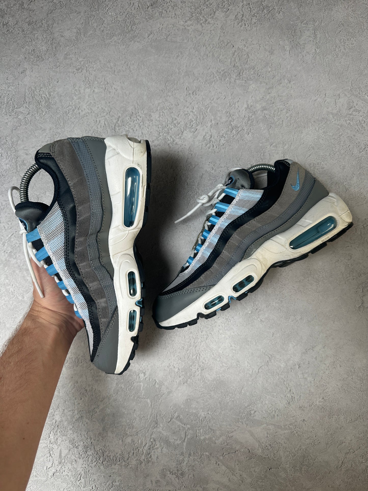 Nike Air Max 95 - Cool Grey / University Blue - UK6
