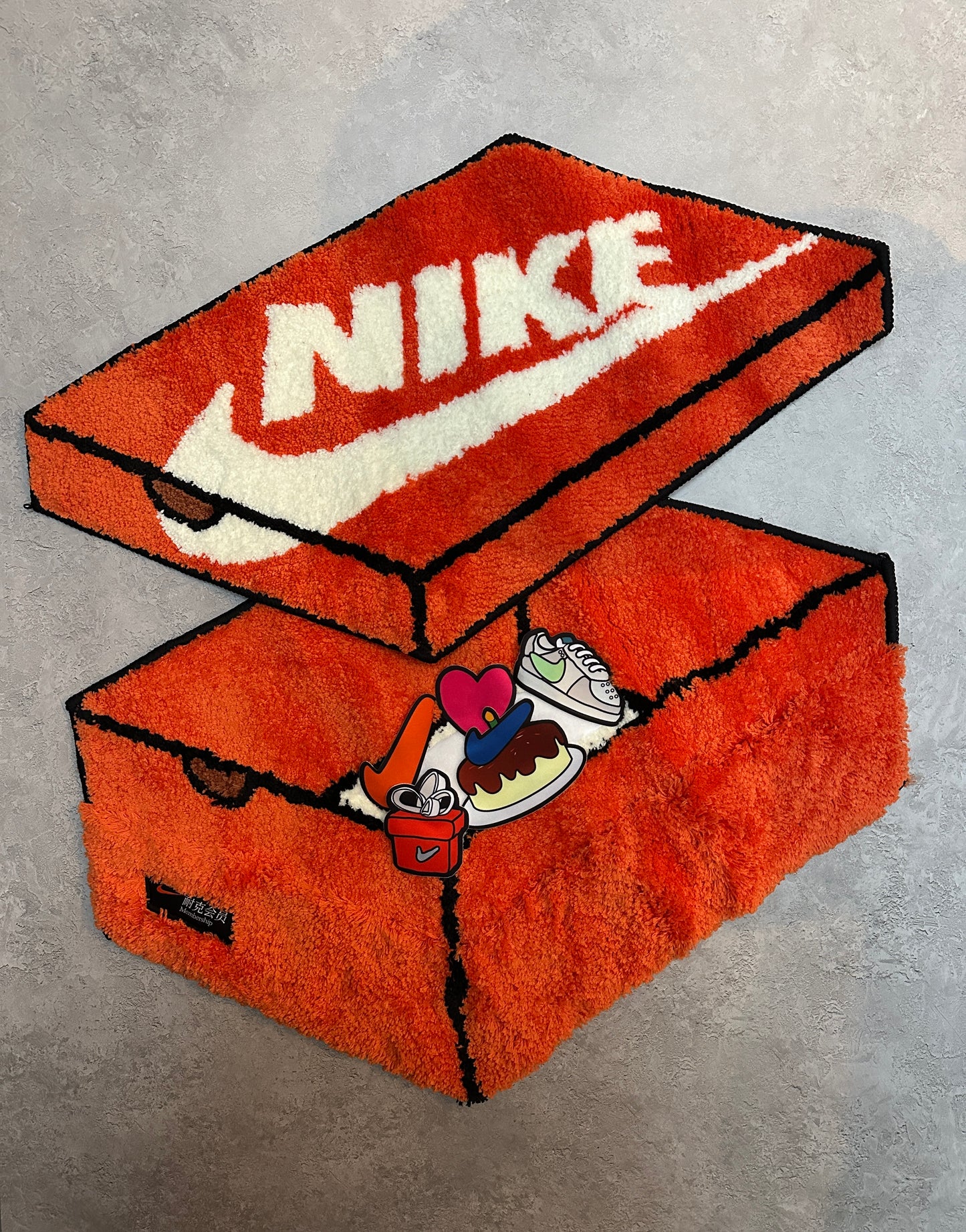 Nike Shoe Box Rug