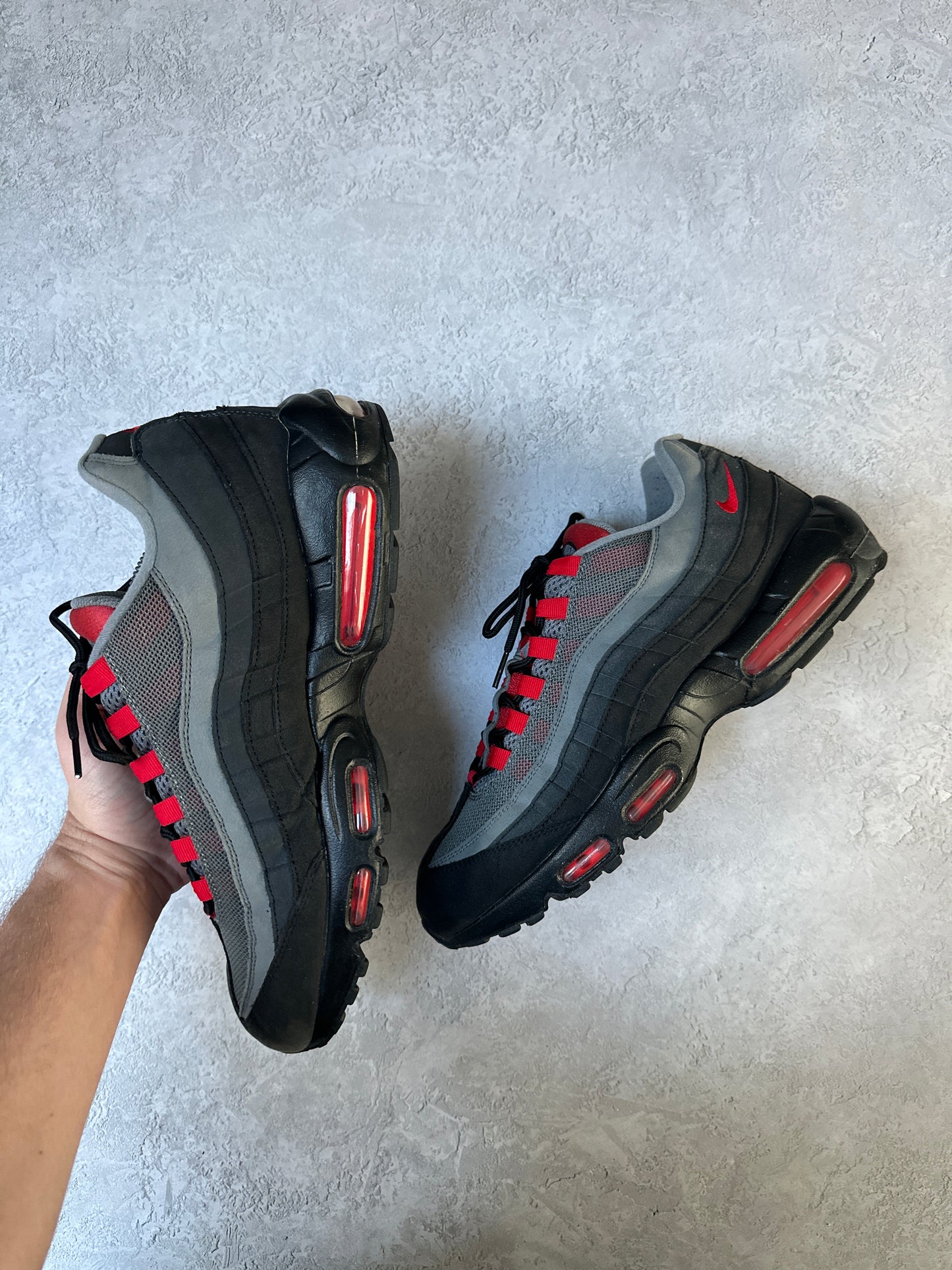 Nike Air Max 95 - Black/Red IDs - UK10.5