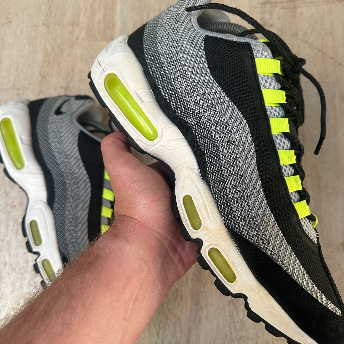 Nike Air Max 95 - Jacquard Volt - UK8.5