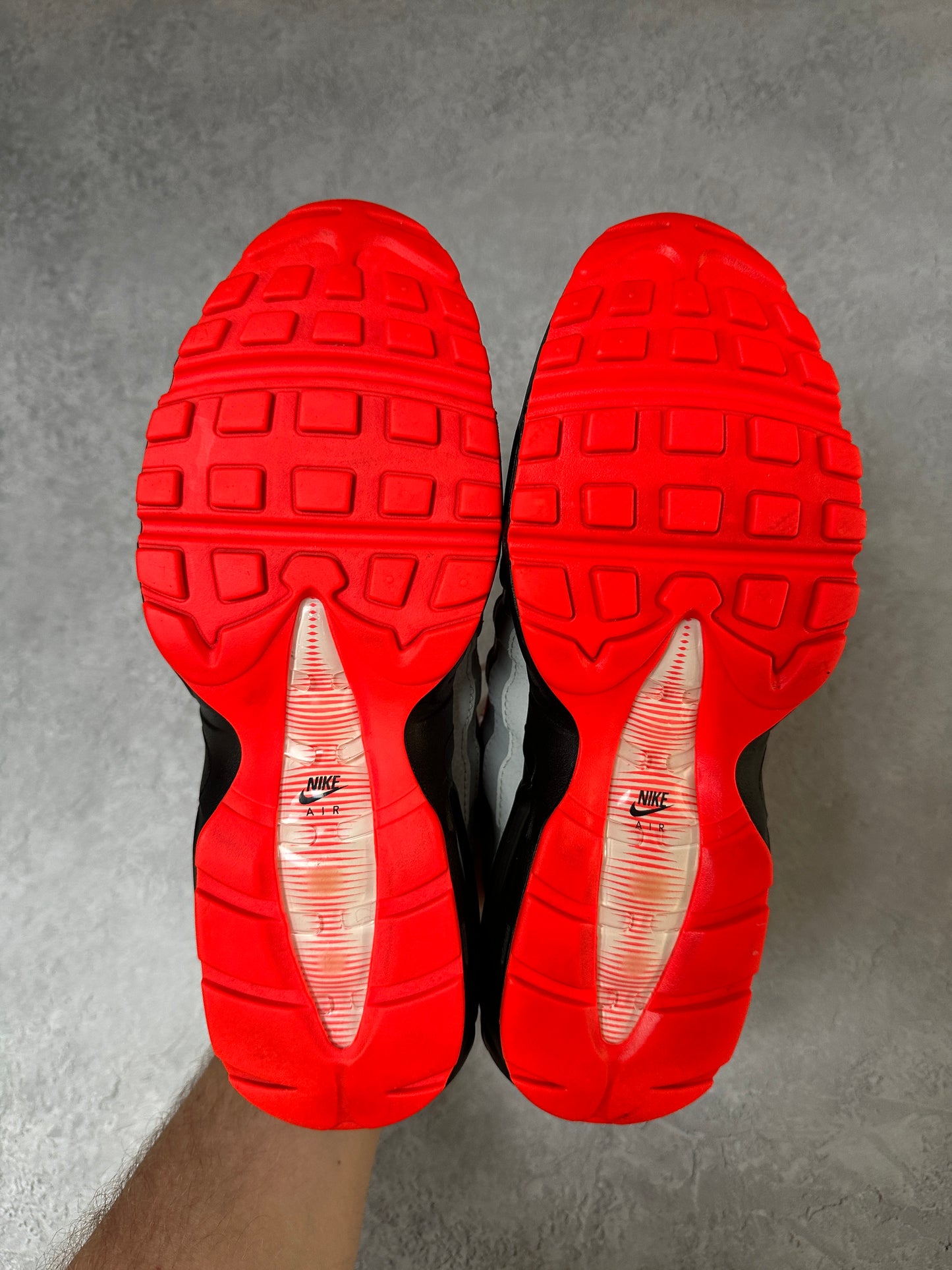 Nike Air Max 95 - Bright Crimson / Comet - UK7.5