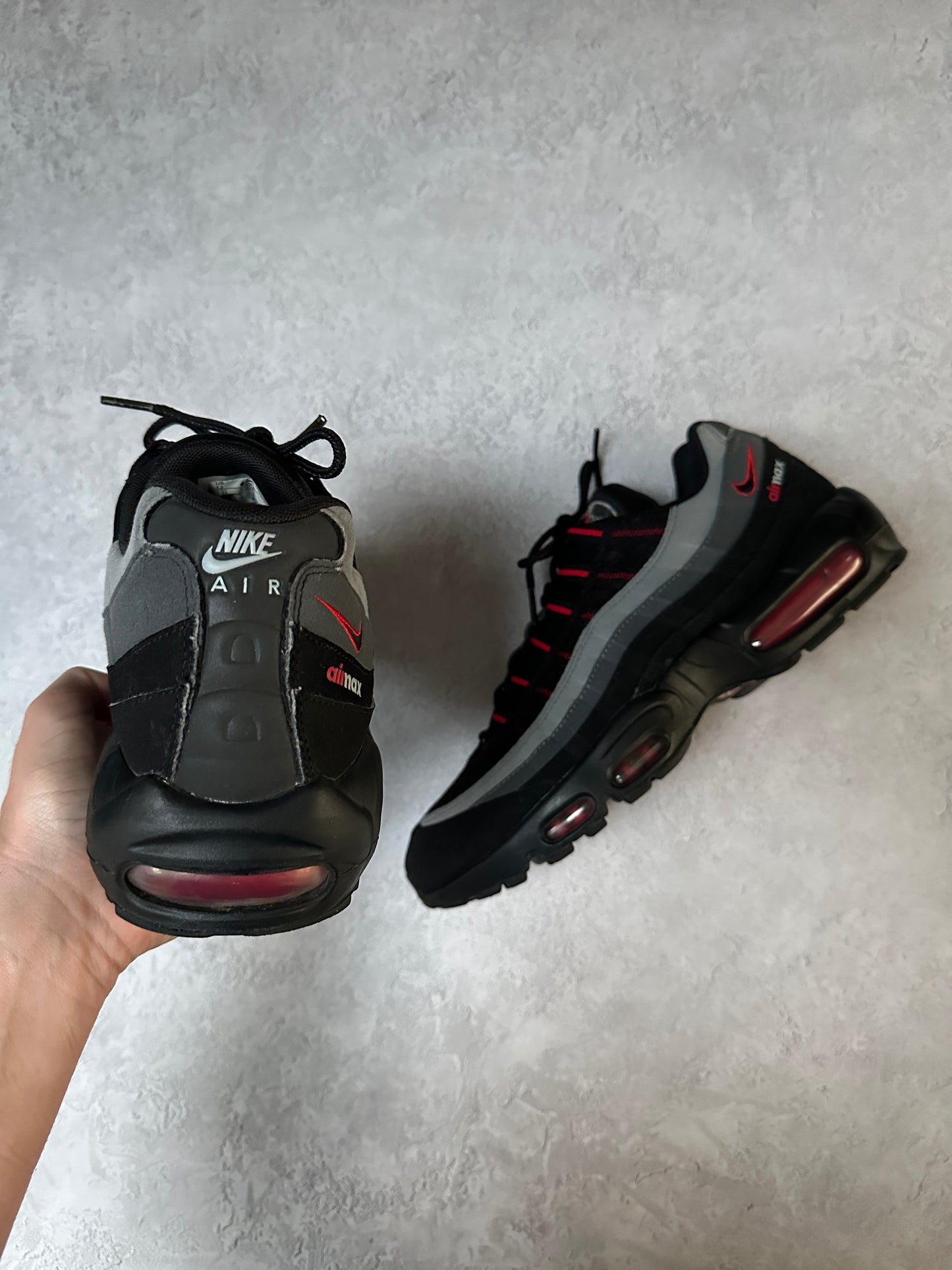 Nike Air Max 95 - Chilli Red Logos - UK11