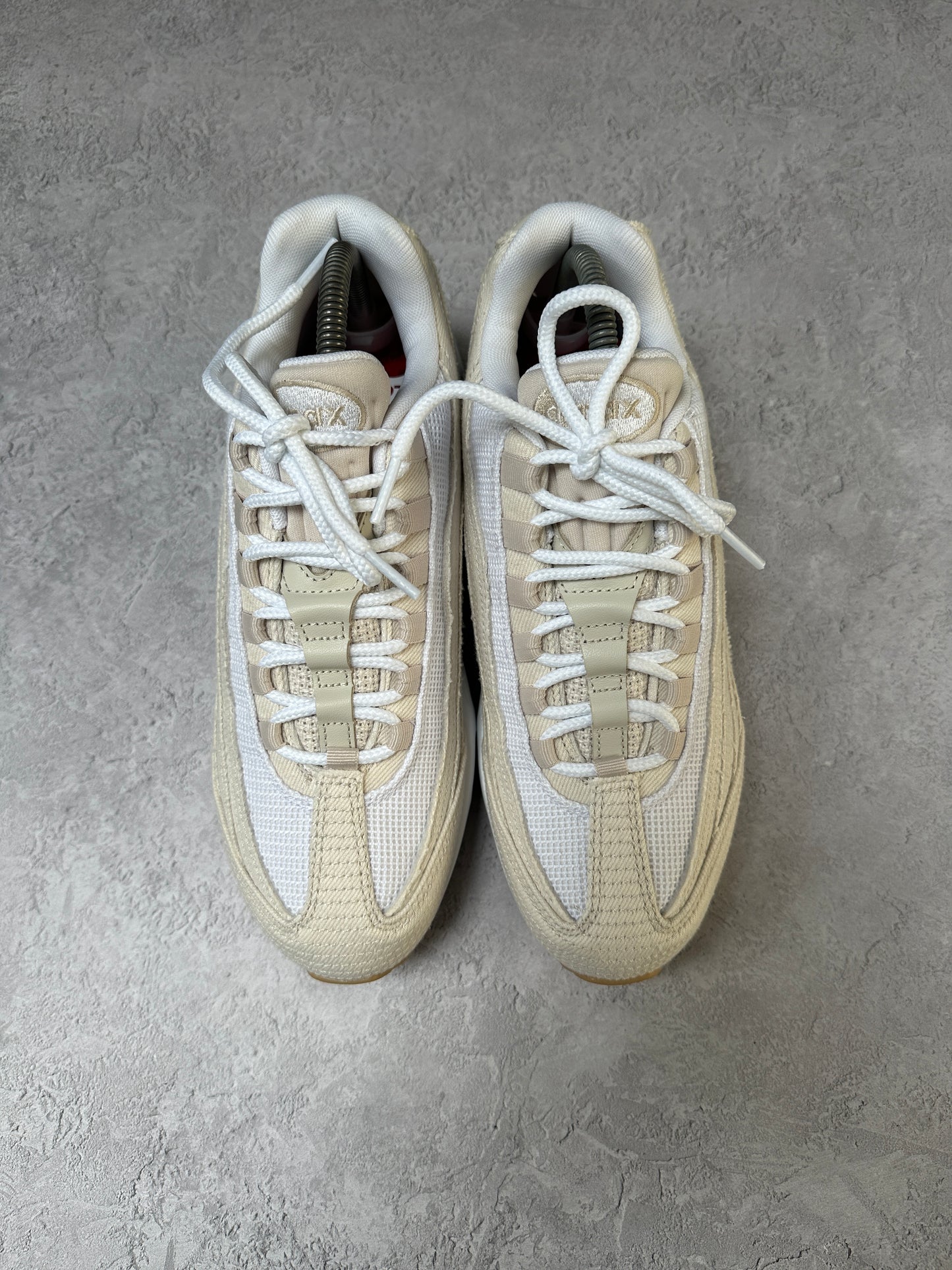 Nike Air Max 95 - White Levis - UK6.5