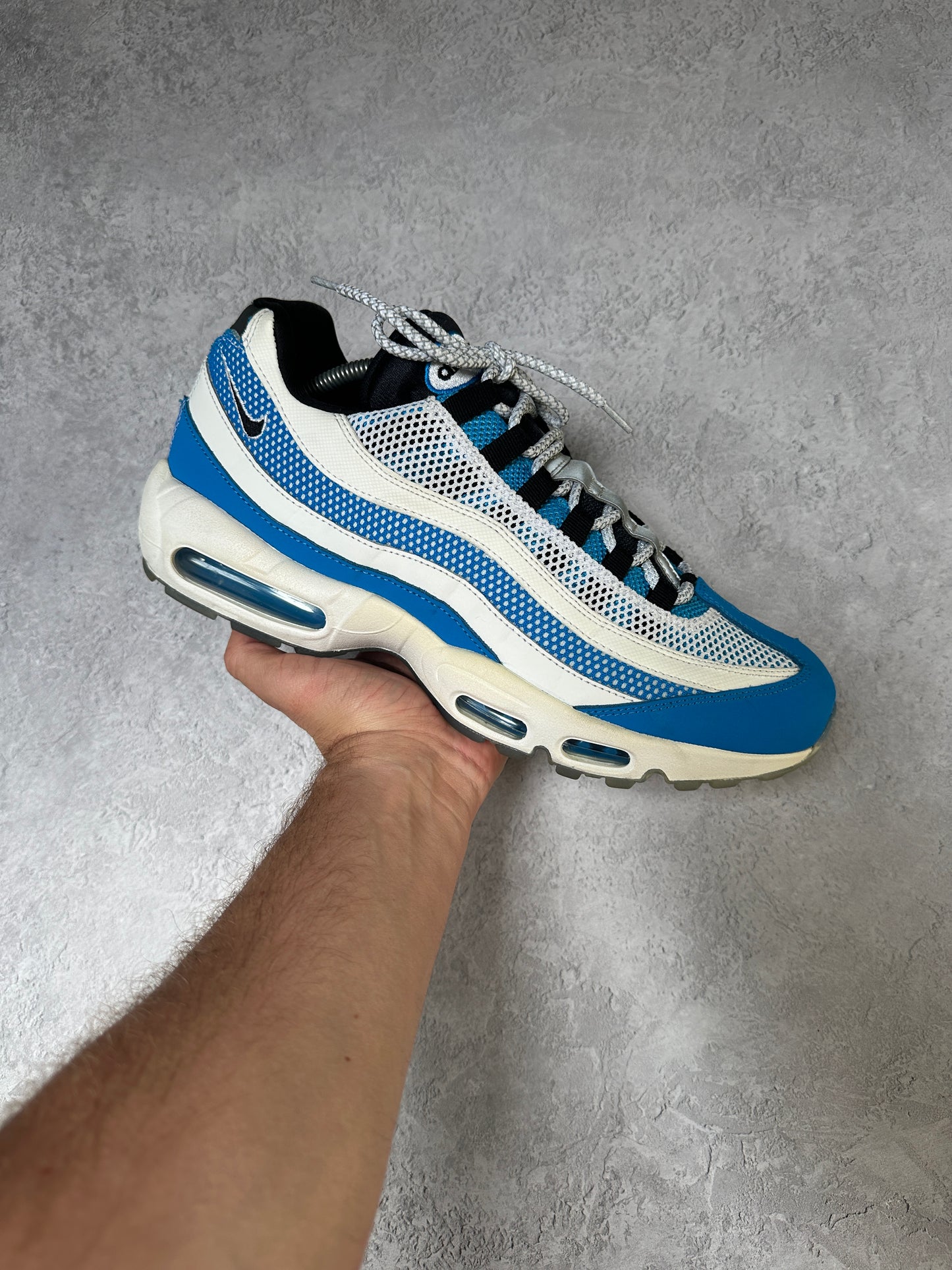 Nike Air Max 95 - White Royal Blue - UK11