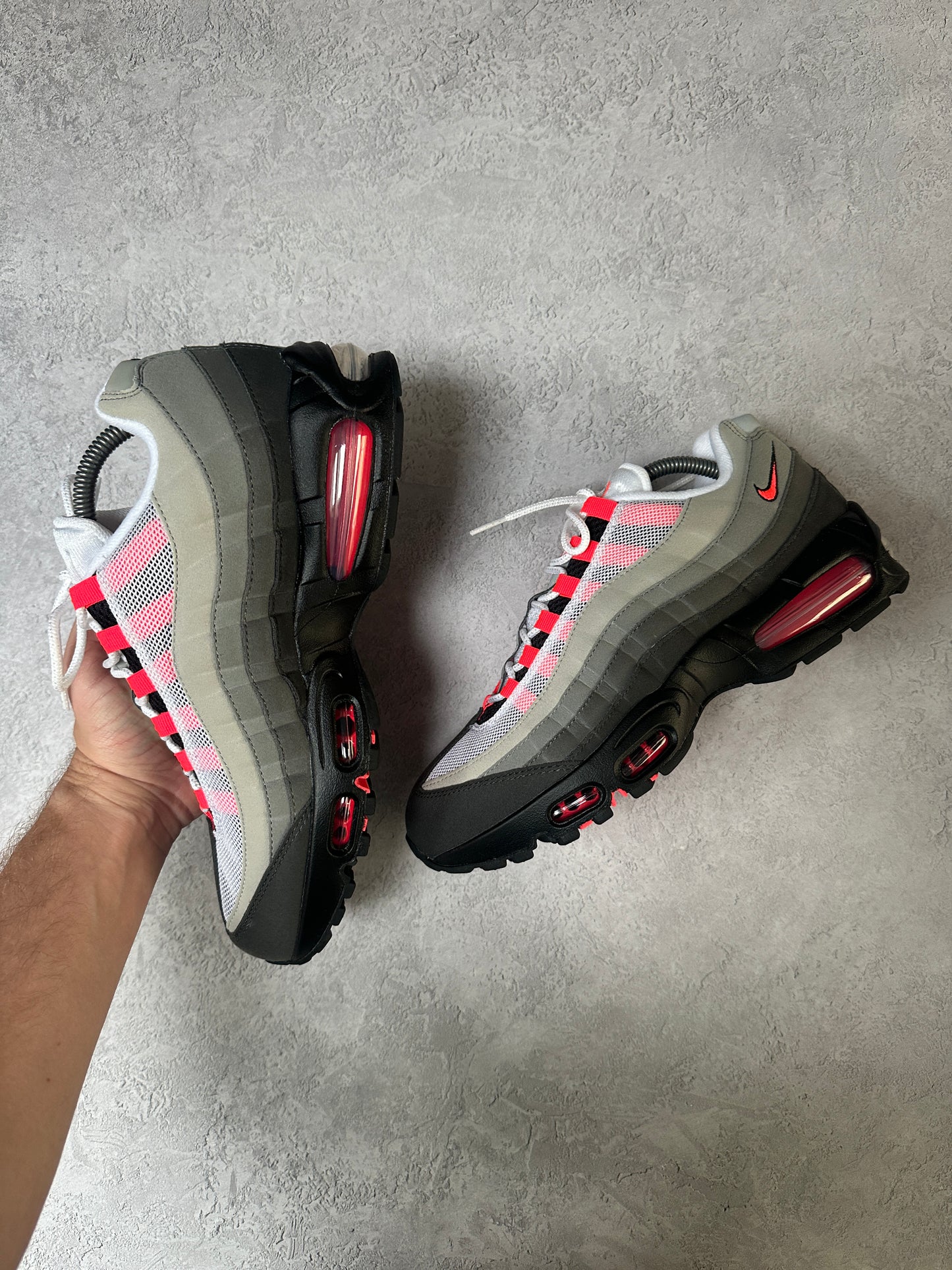 Nike Air Max 95 - Solar Red 2025 - UK8.5