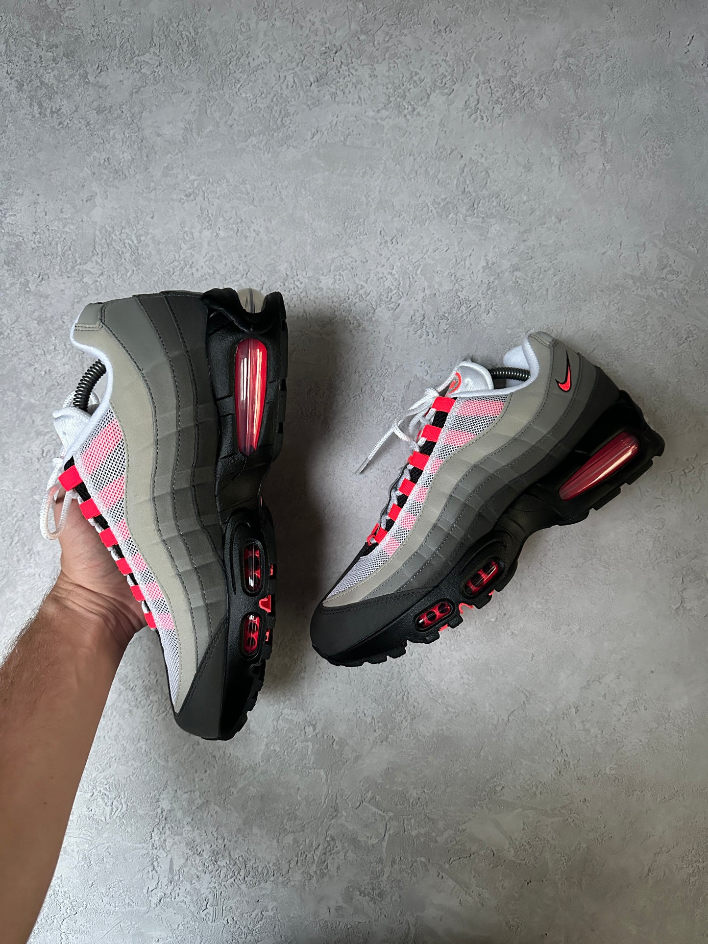Nike Air Max 95 - Solar Red 2025 - UK8.5