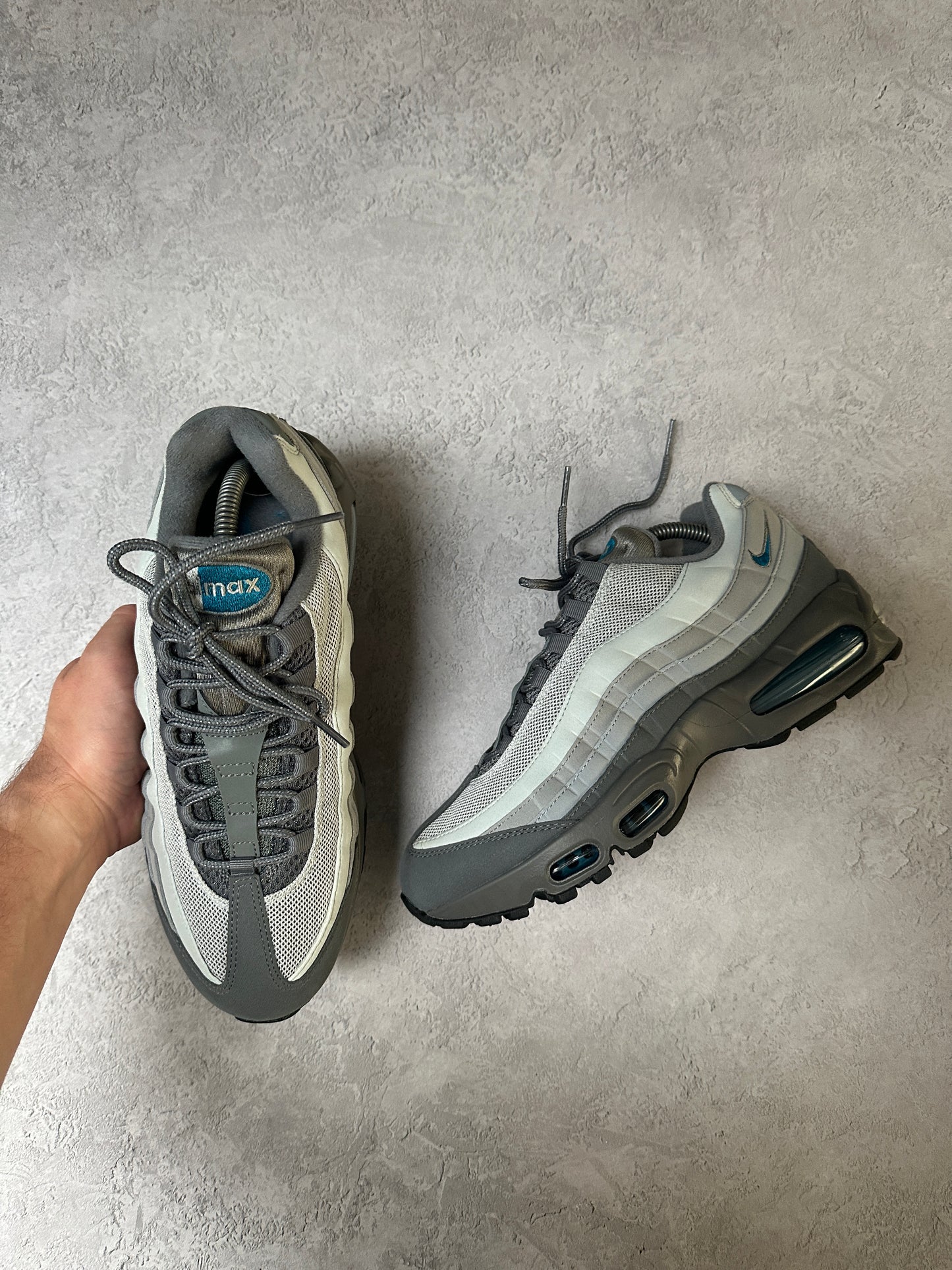 Nike Air Max 95 - Grey Green Abyss - UK8