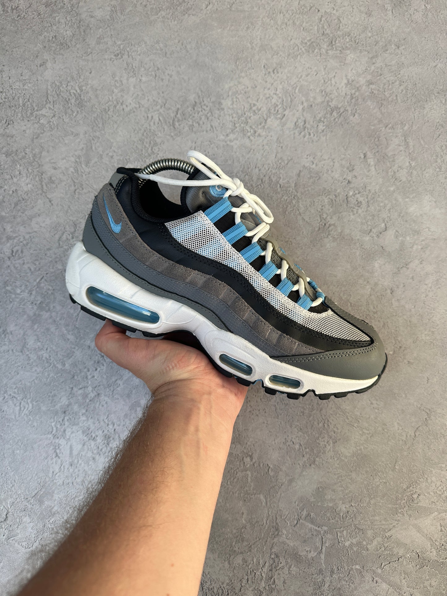 Nike Air Max 95 - Cool Grey / University Blue - UK6