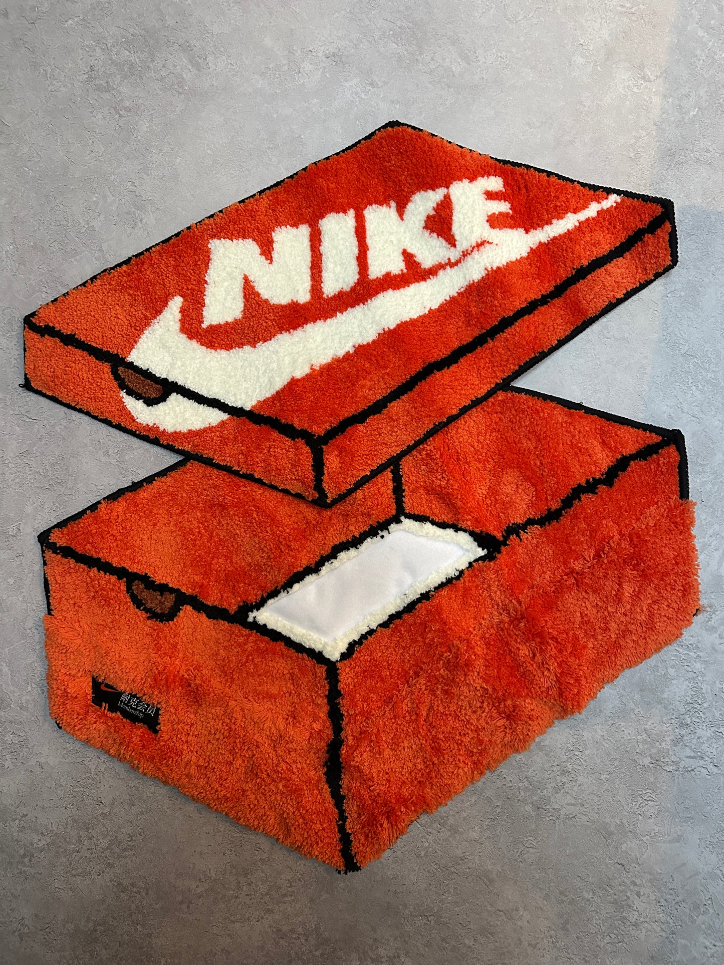 Nike Shoe Box Rug