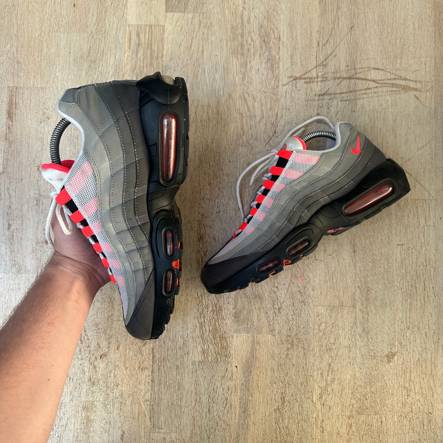 Nike Air Max 95 - Solar Red - UK7.5