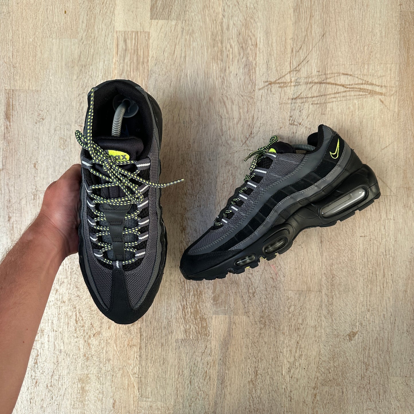 Nike Air Max 95 - Pure Black / Cool Grey - UK9
