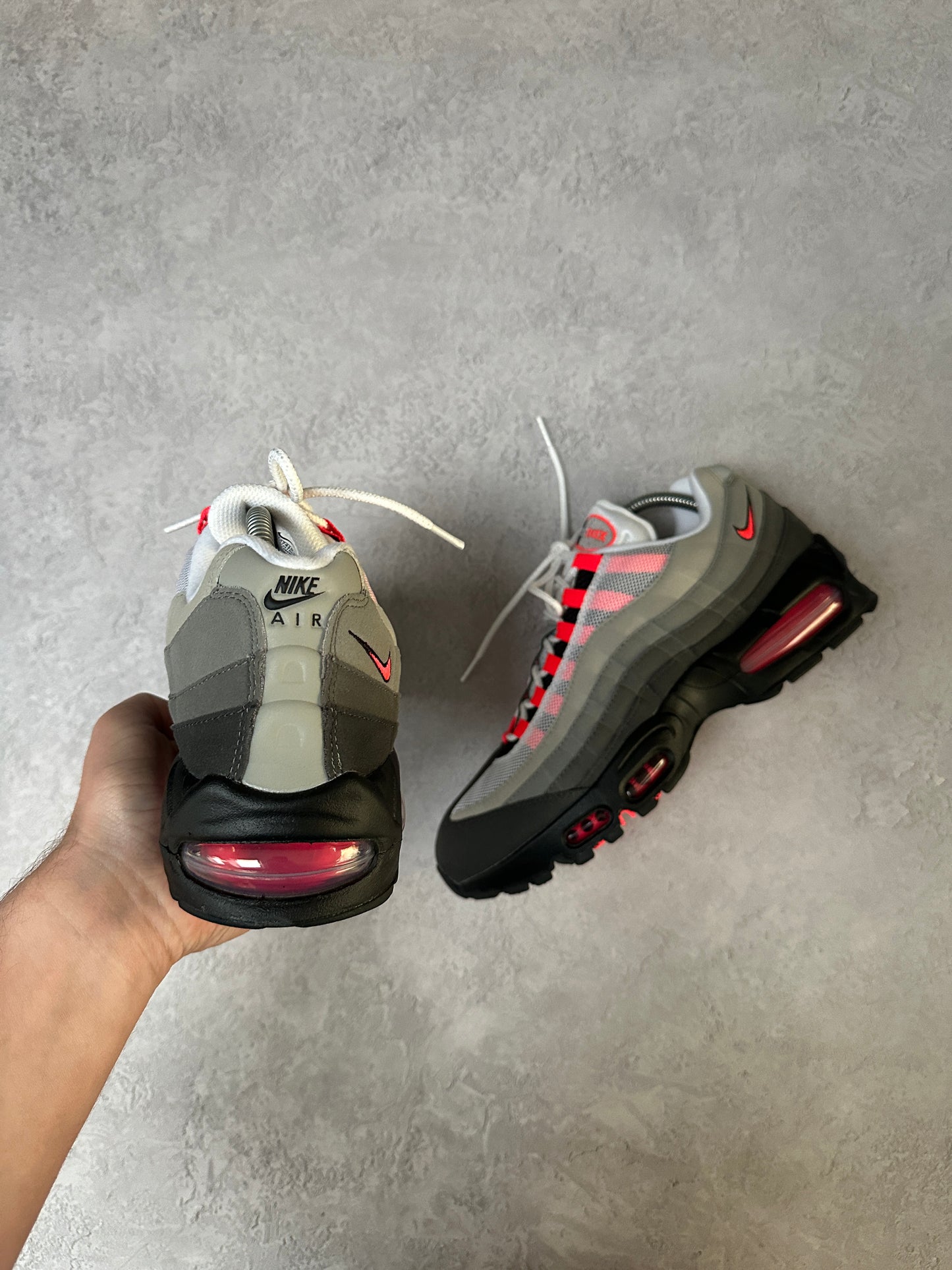 Nike Air Max 95 - Solar Red 2025 - UK8.5