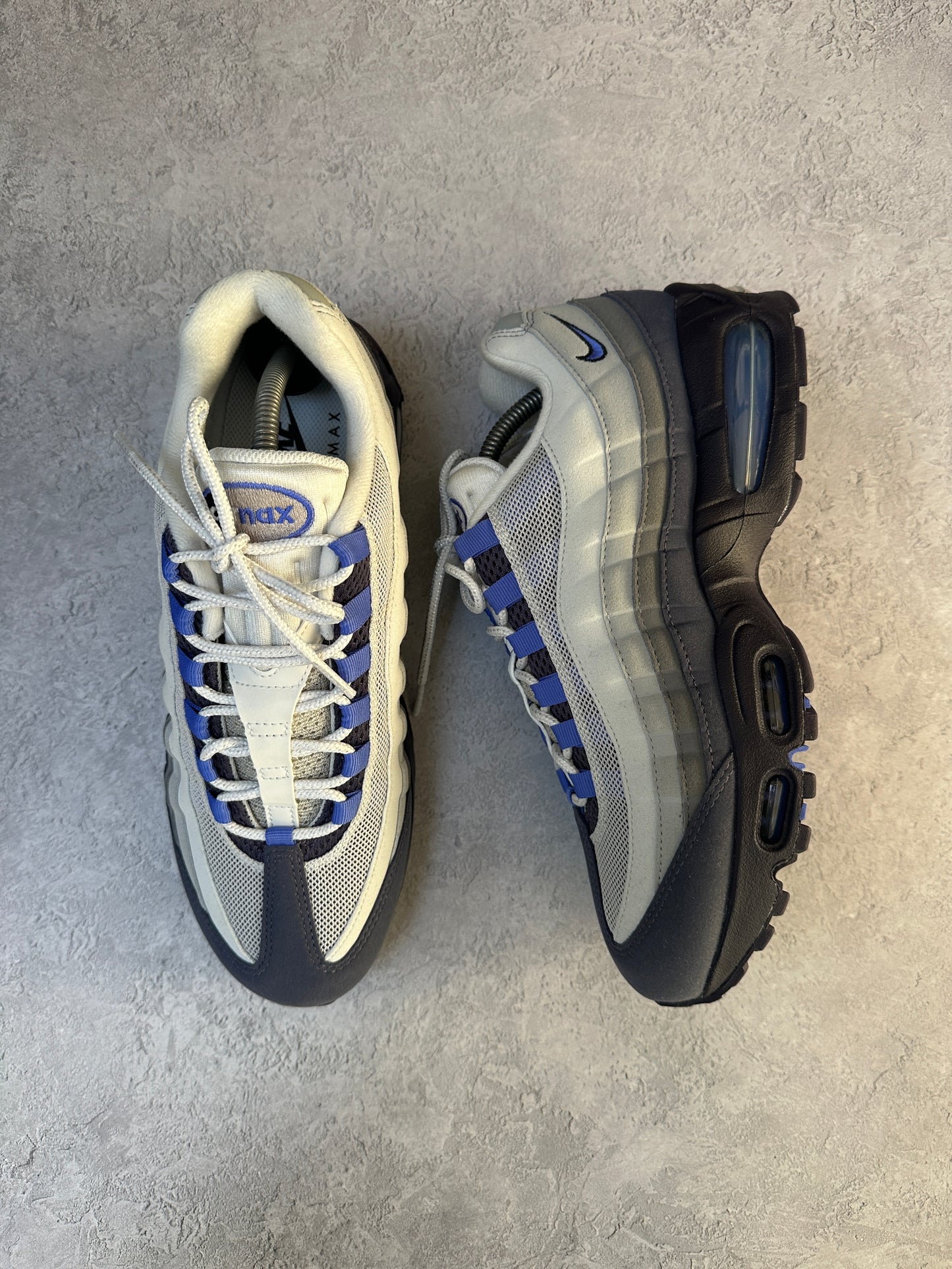 Nike Air Max 95 - Photon Dust / Purple Dynasty - UK8.5
