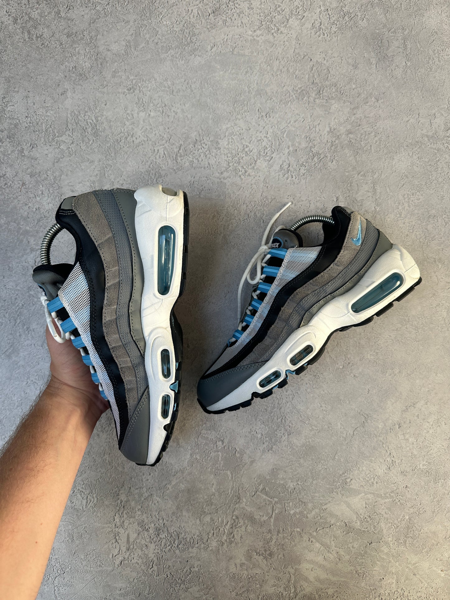 Nike Air Max 95 - Cool Grey / University Blue - UK6
