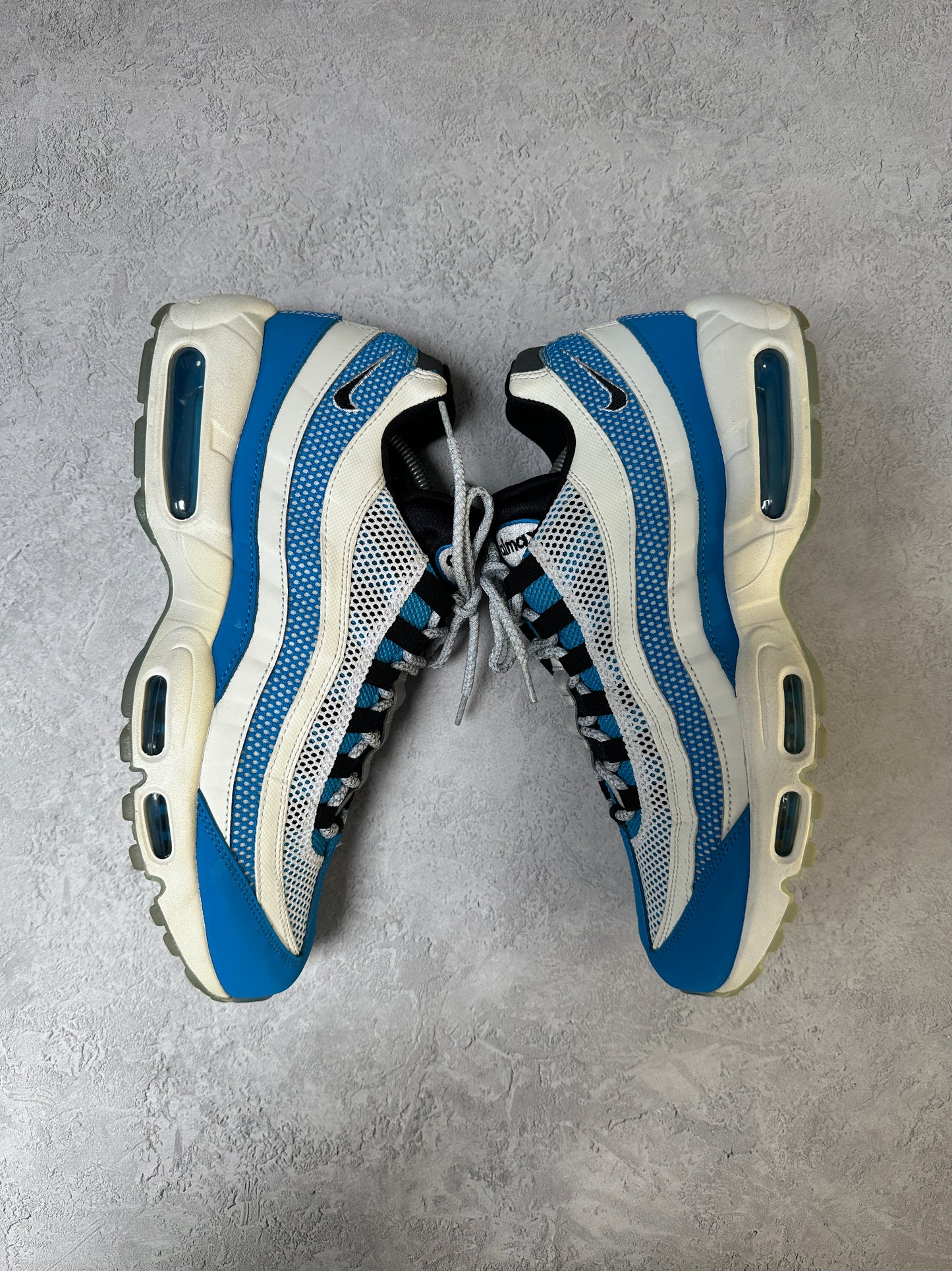 Nike Air Max 95 - White Royal Blue - UK11