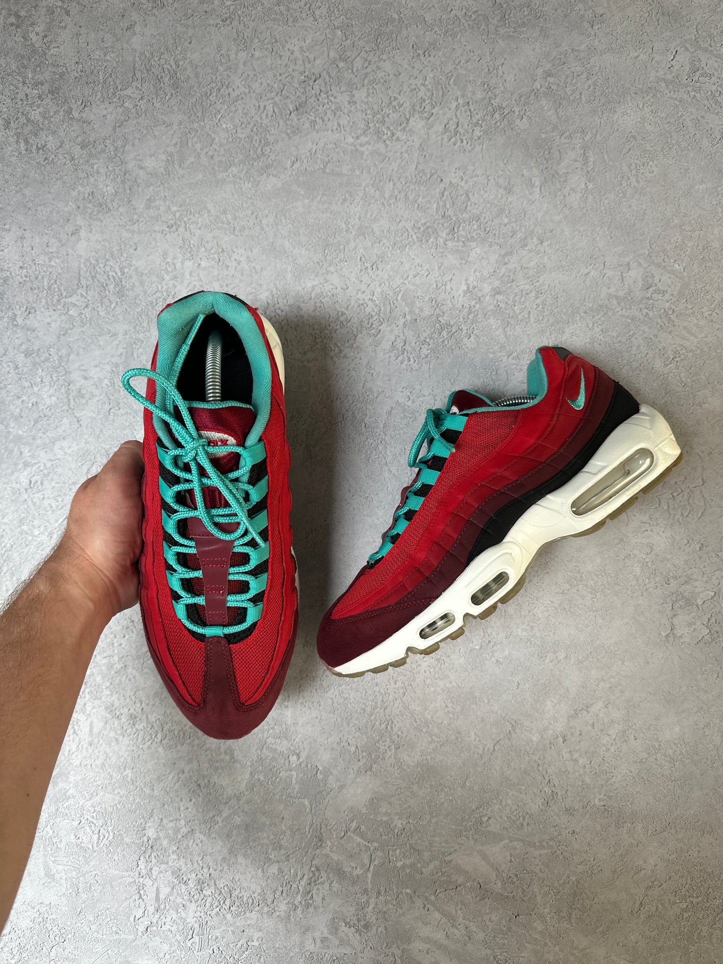 Nike Air Max 95 - Red / Teal ID - UK9