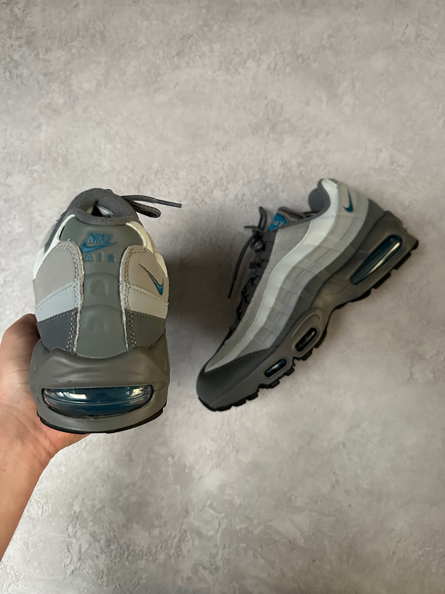 Nike Air Max 95 - Grey Green Abyss - UK10