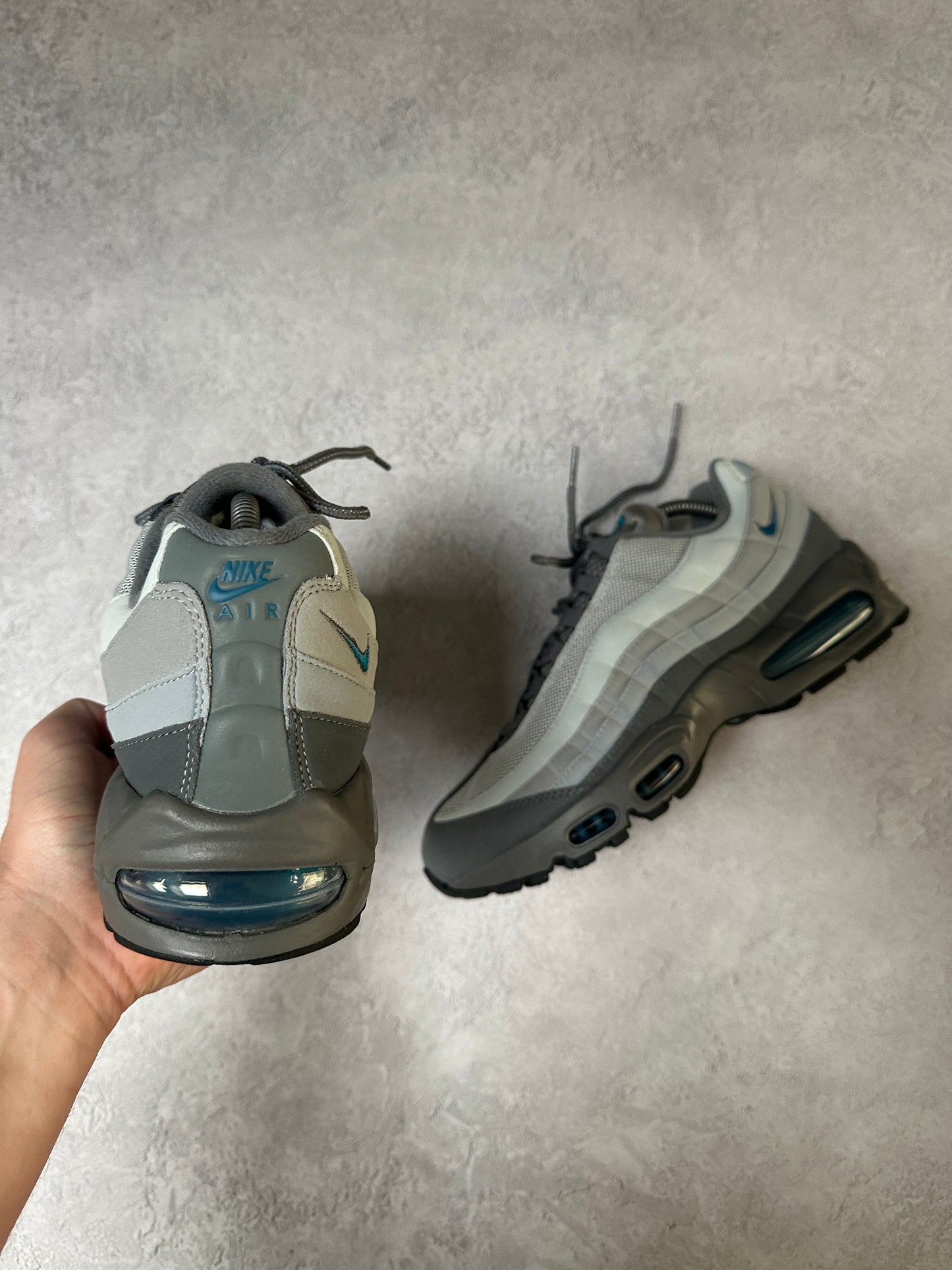 Nike Air Max 95 - Grey Green Abyss - UK8