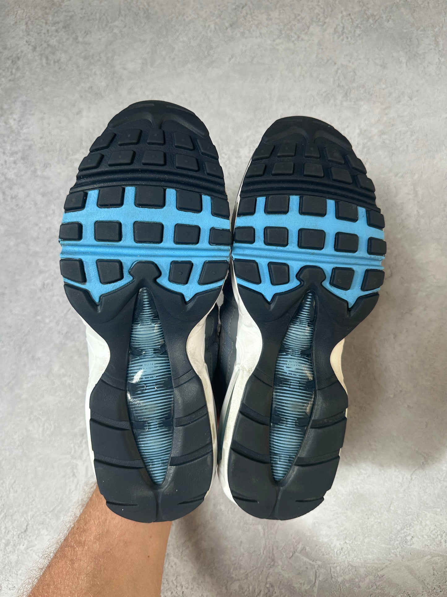 Nike Air Max 95 - Cool Grey / University Blue - UK6