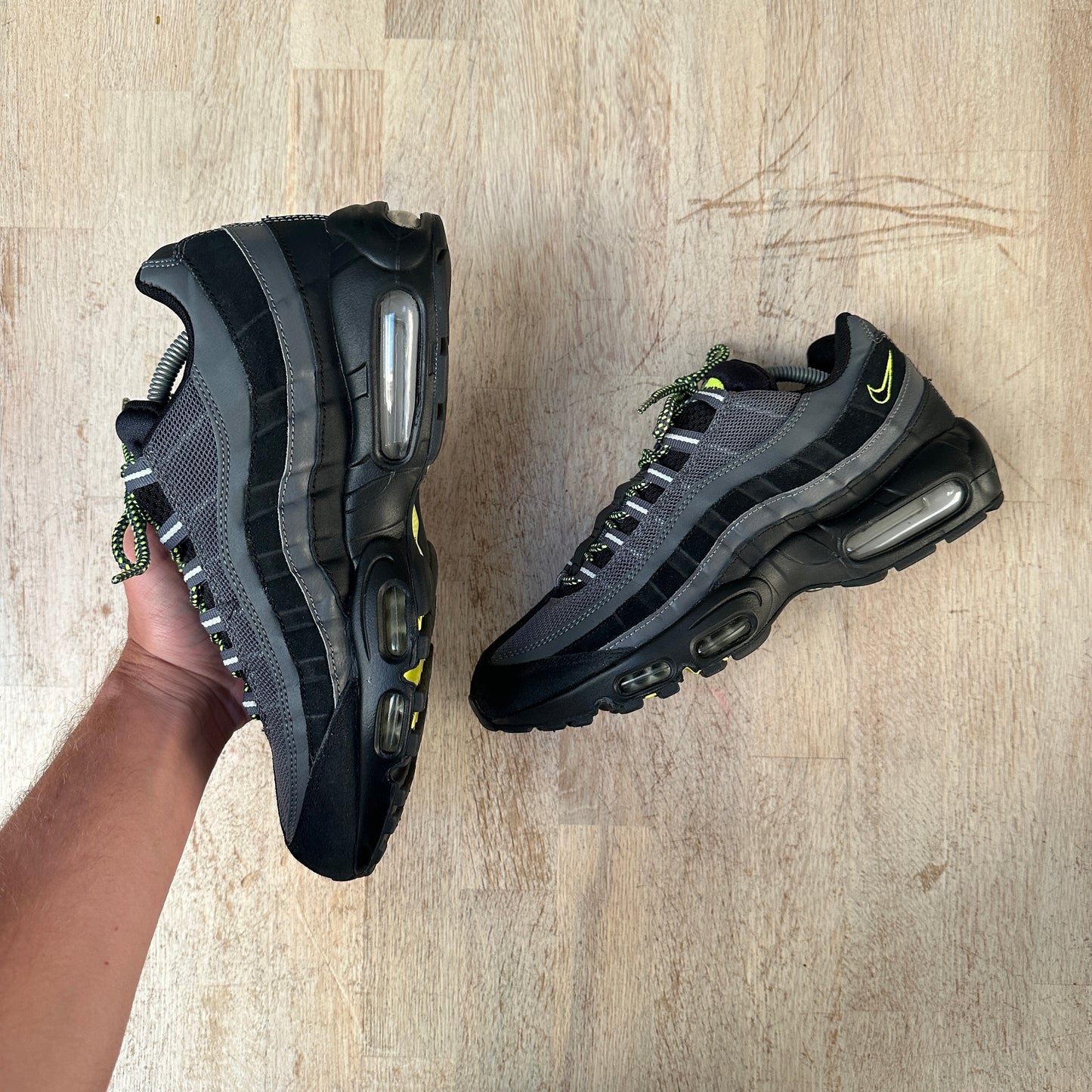 Nike Air Max 95 - Pure Black / Cool Grey - UK9