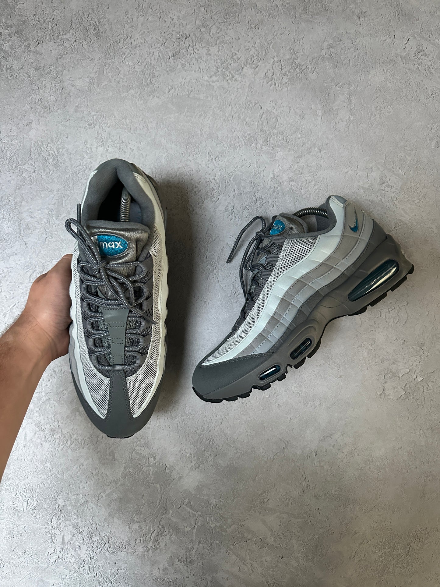 Nike Air Max 95 - Grey Green Abyss - UK9