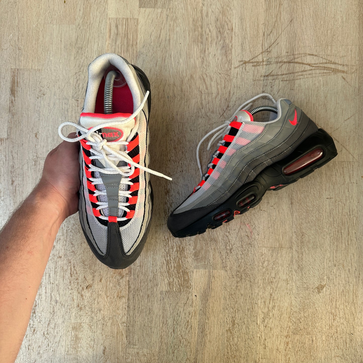 Nike Air Max 95 - Solar Red - UK7.5