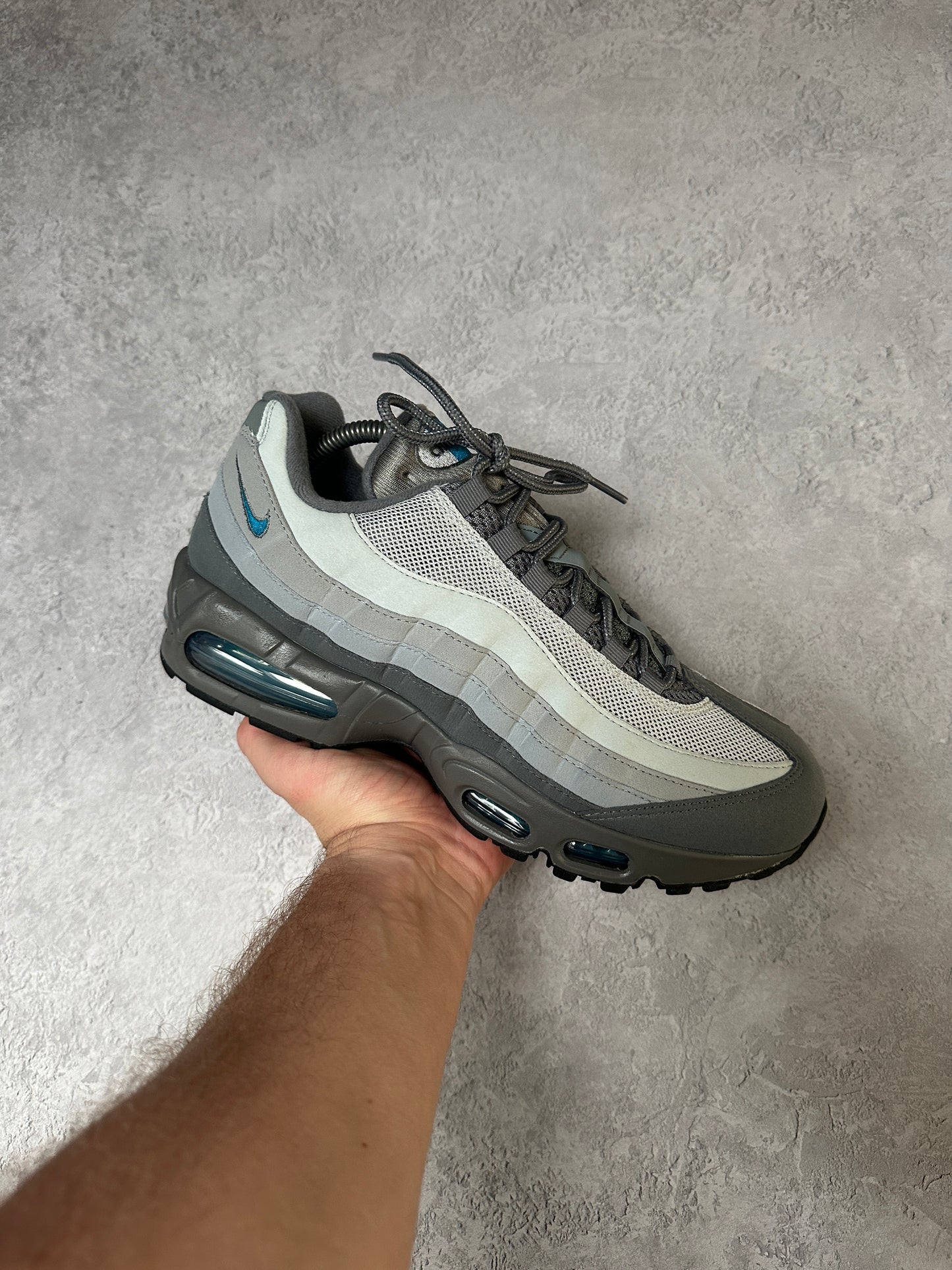 Nike Air Max 95 - Grey Green Abyss - UK8
