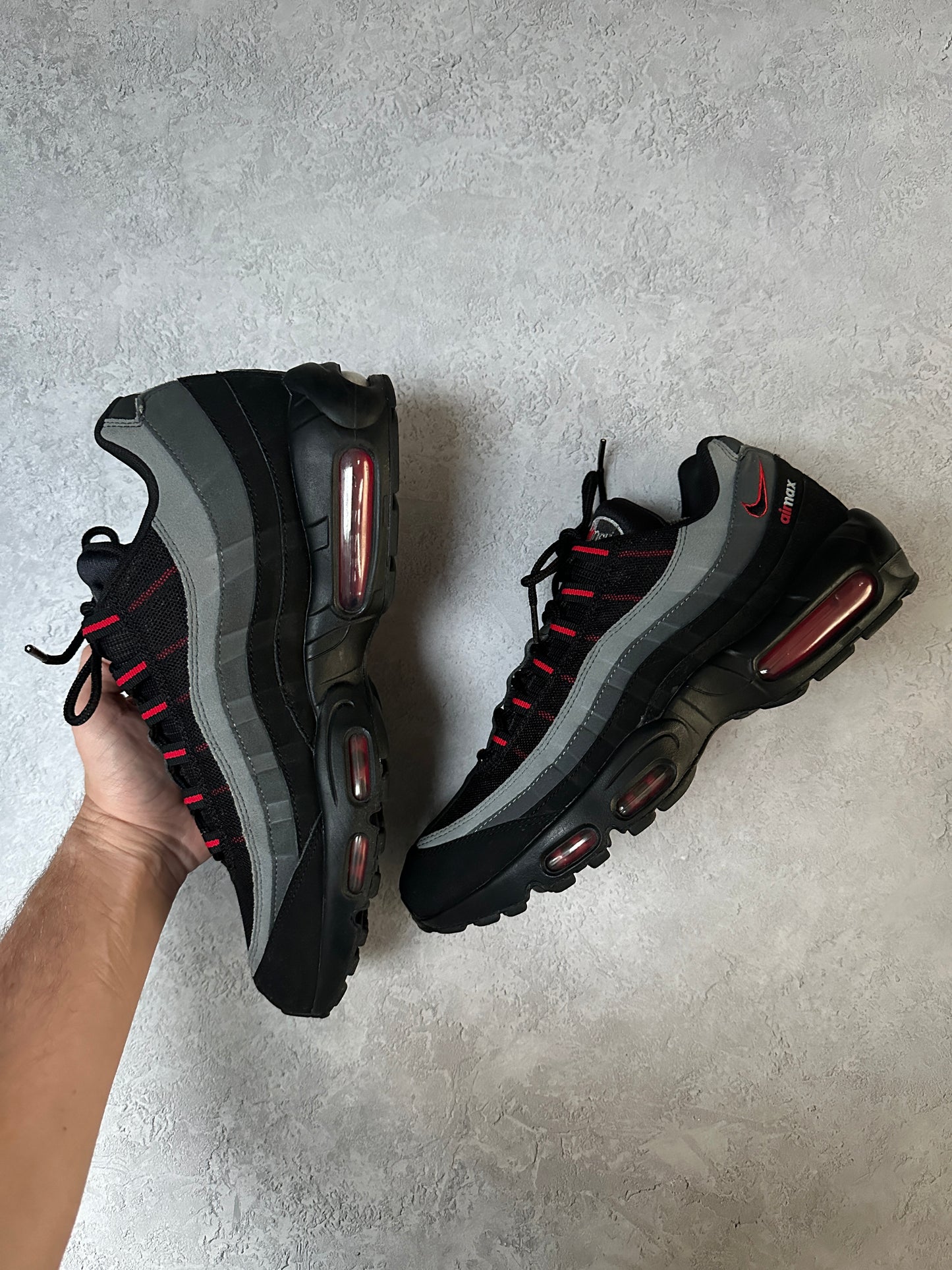 Nike Air Max 95 - Chilli Red Logos - UK11