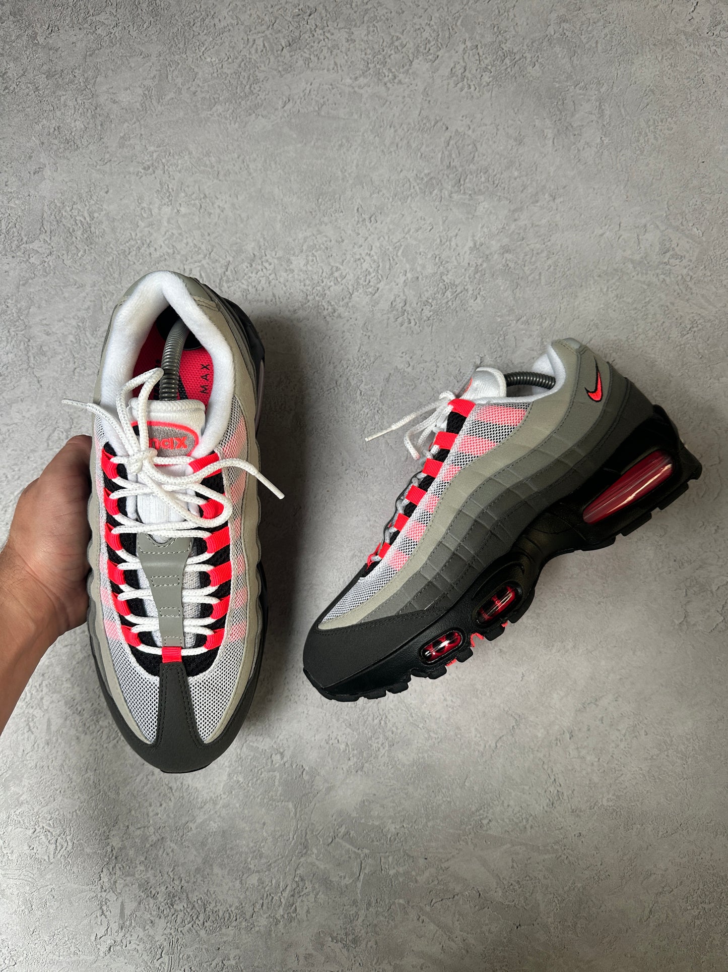 Nike Air Max 95 - Solar Red 2025 - UK8.5
