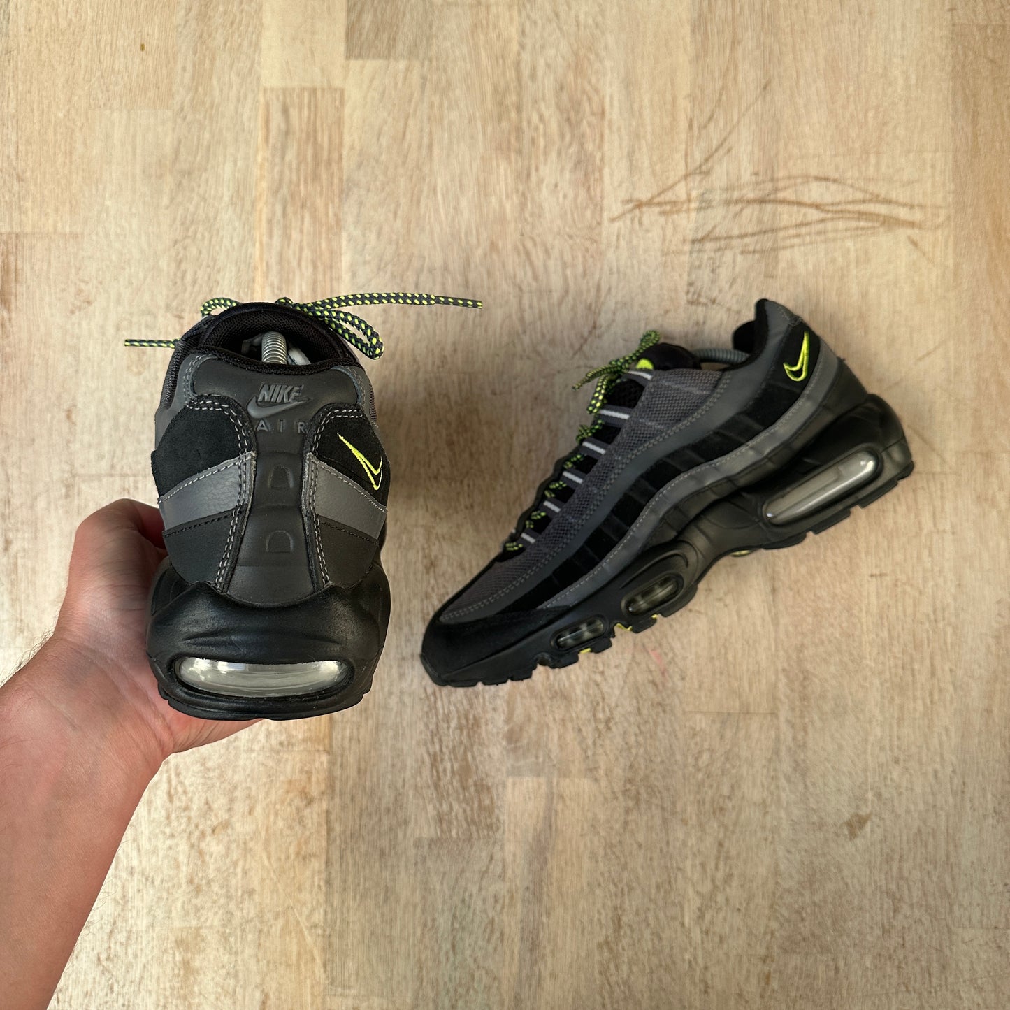 Nike Air Max 95 - Pure Black / Cool Grey - UK9