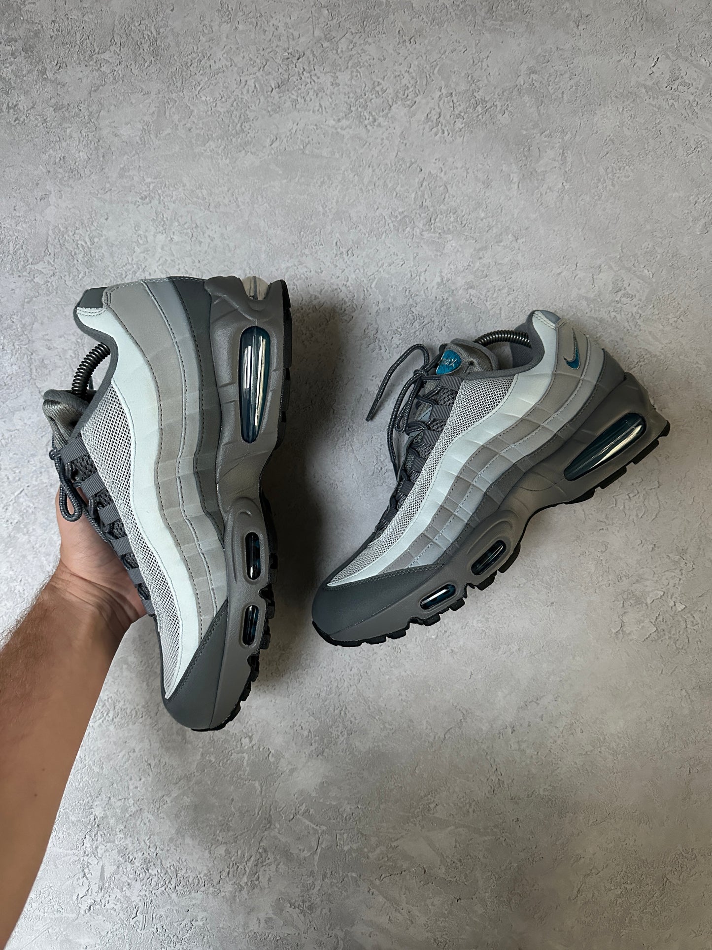 Nike Air Max 95 - Grey Green Abyss - UK9