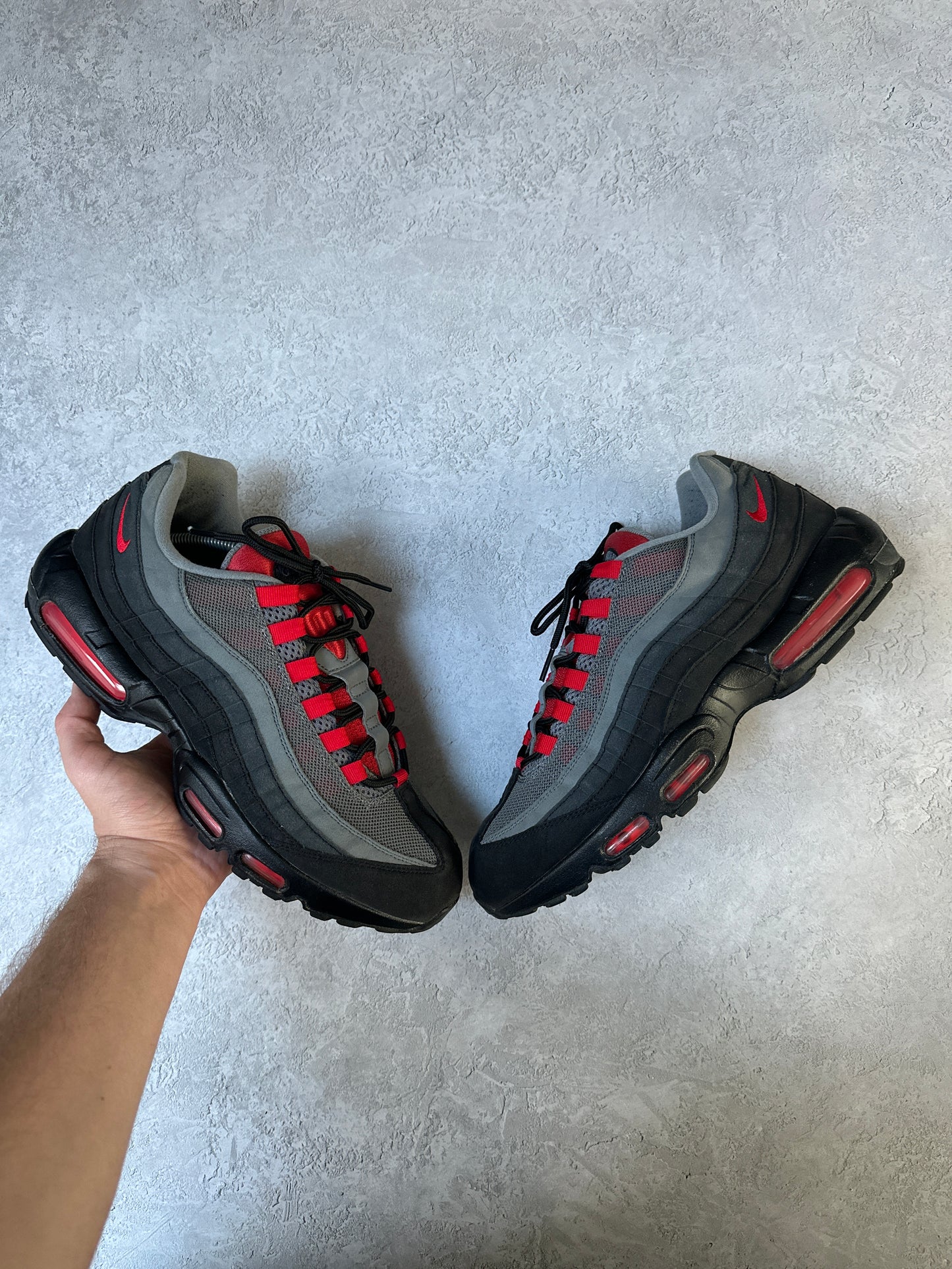 Nike Air Max 95 - Black/Red IDs - UK10.5