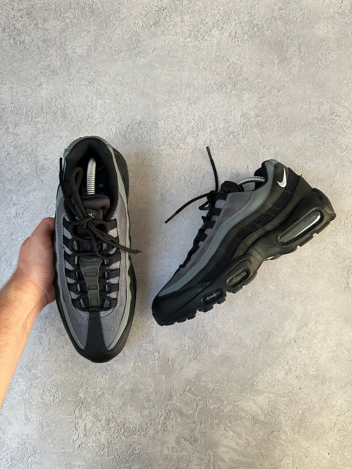 Nike Air Max 95 - Black / Smoke Grey - UK8.5