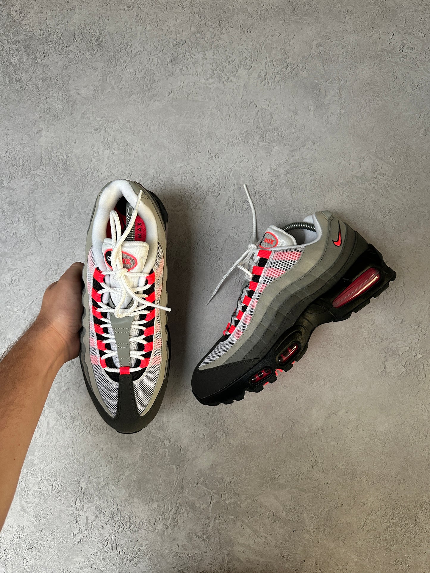 Nike Air Max 95 - Solar Red 2025 - UK8.5