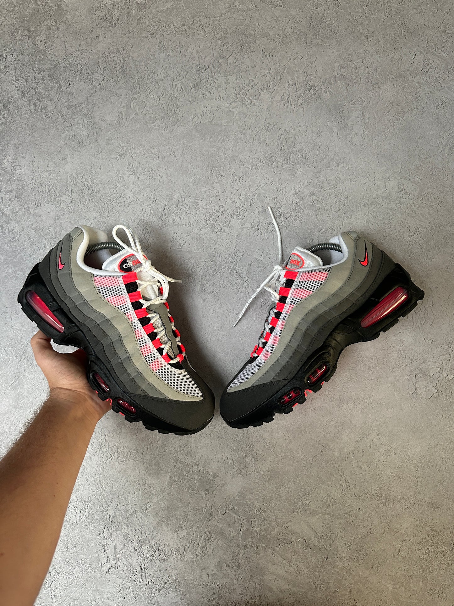 Nike Air Max 95 - Solar Red 2025 - UK8.5