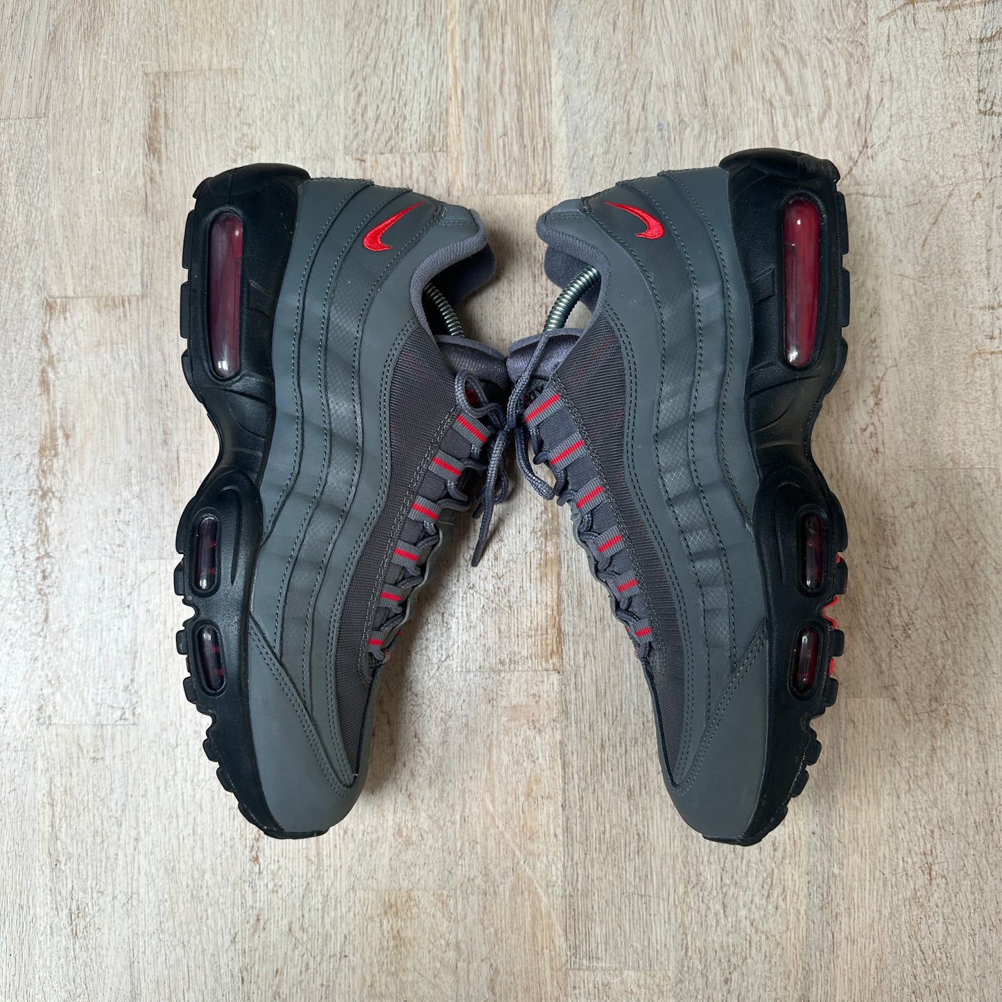 Nike Air Max 95 - Iron Grey / Uni Red - UK10