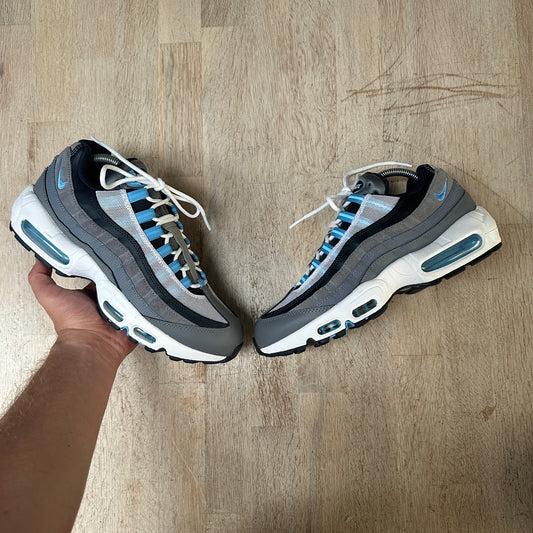 Nike Air Max 95 - Cool Grey / University Blue - UK7