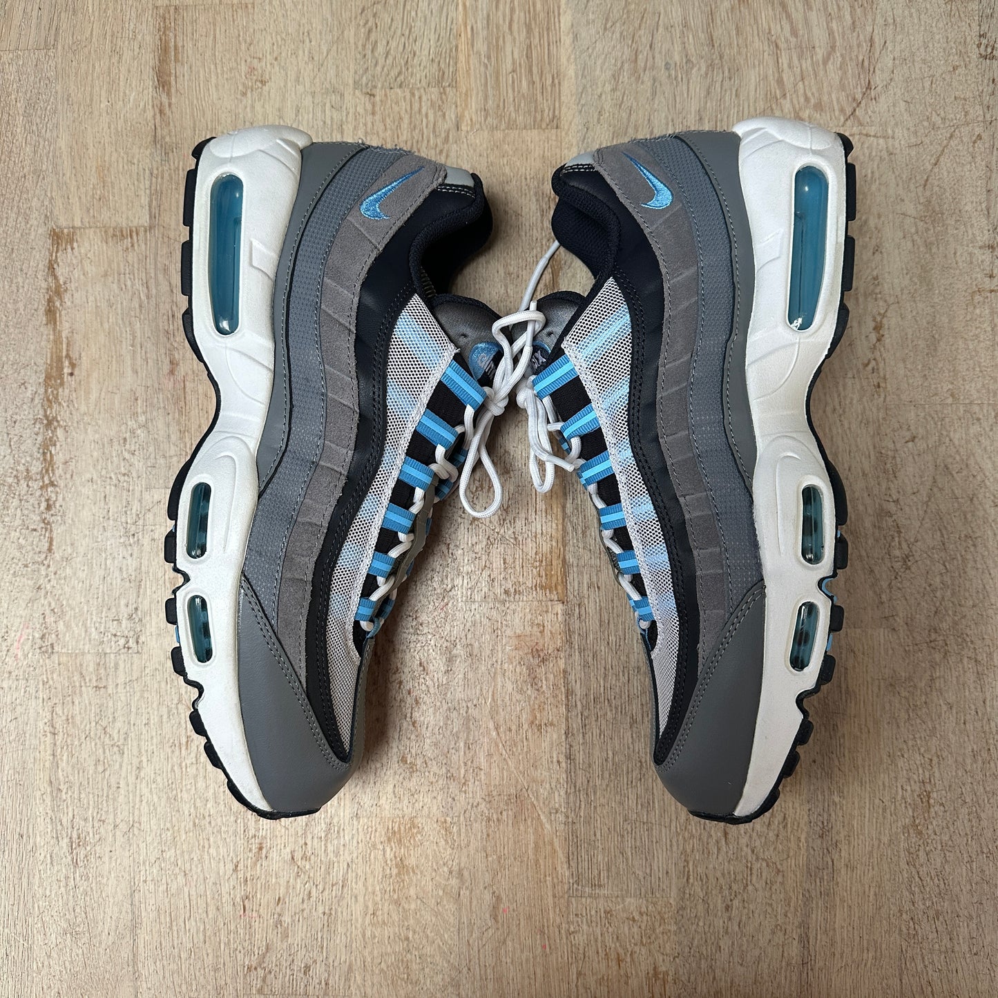 Nike Air Max 95 - Cool Grey / University Blue - UK11