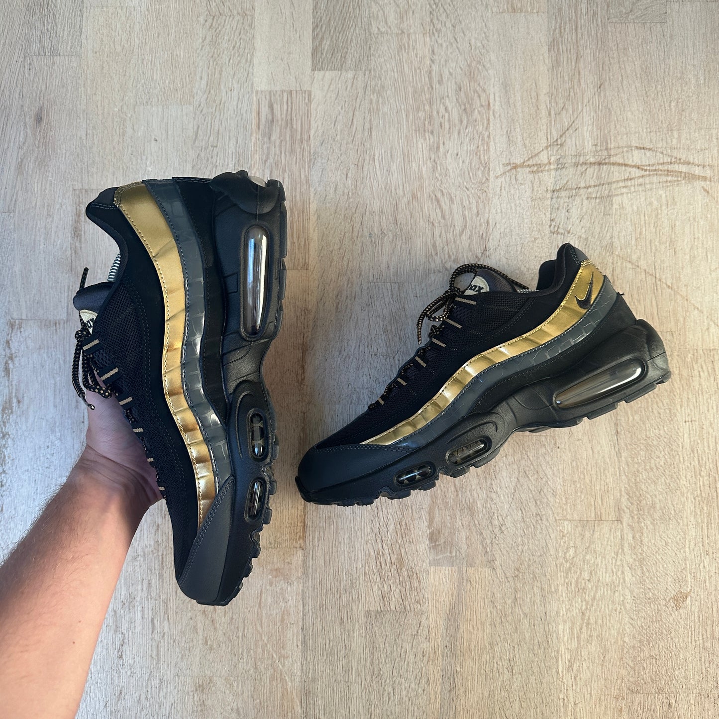 Nike Air Max 95 - Metallic Gold - UK10