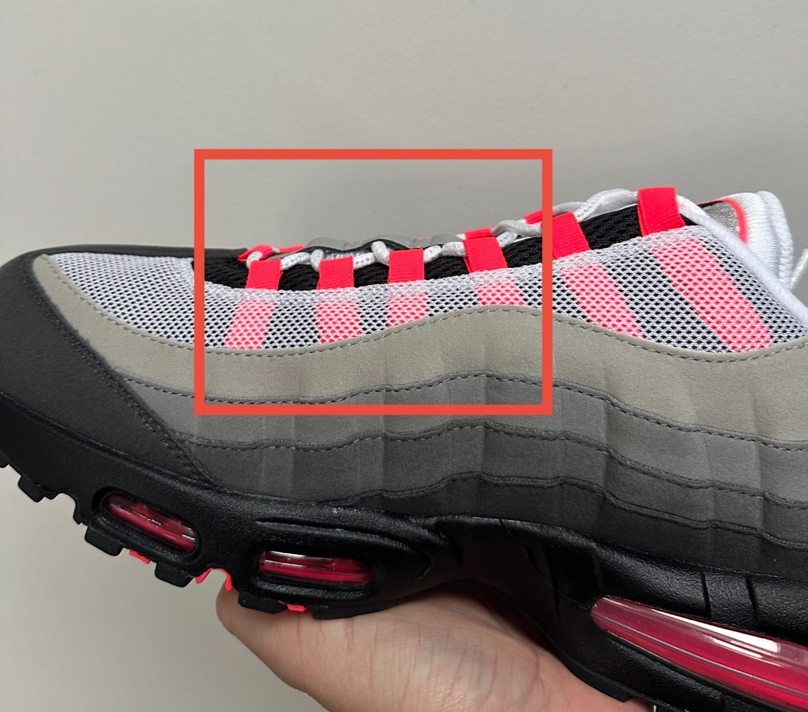 Nike Air Max 95 - Solar Red 2025 - UK13
