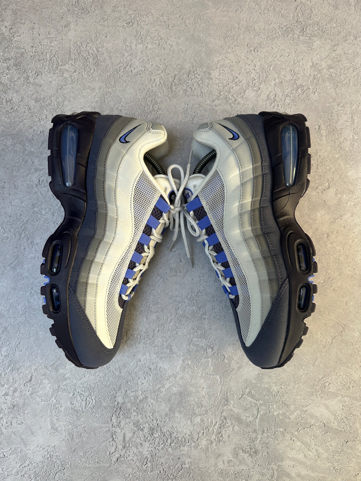 Nike Air Max 95 - Photon Dust / Purple Dynasty - UK8.5