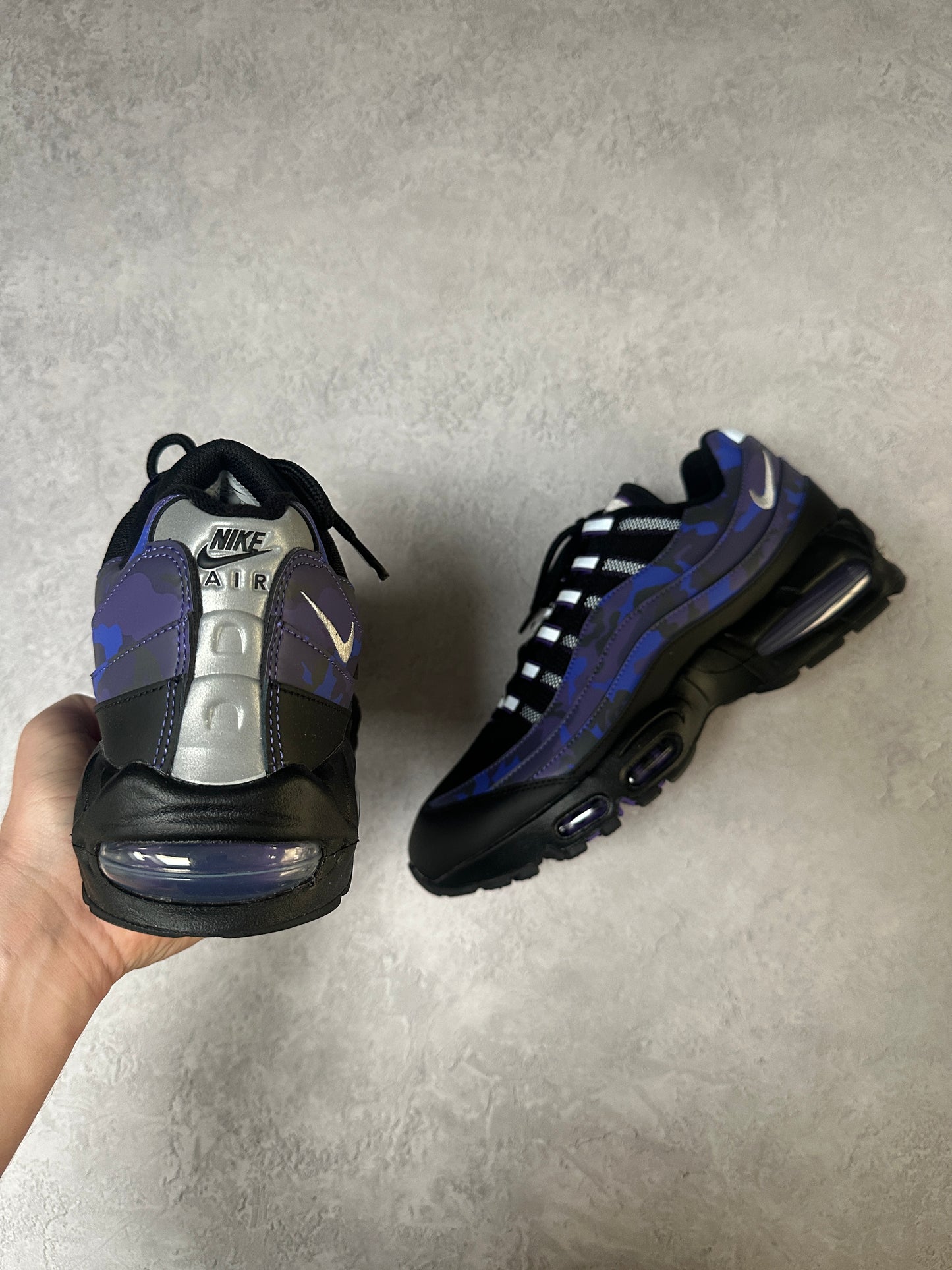 Nike Air Max 95 - Court Purple Camo - UK10.5