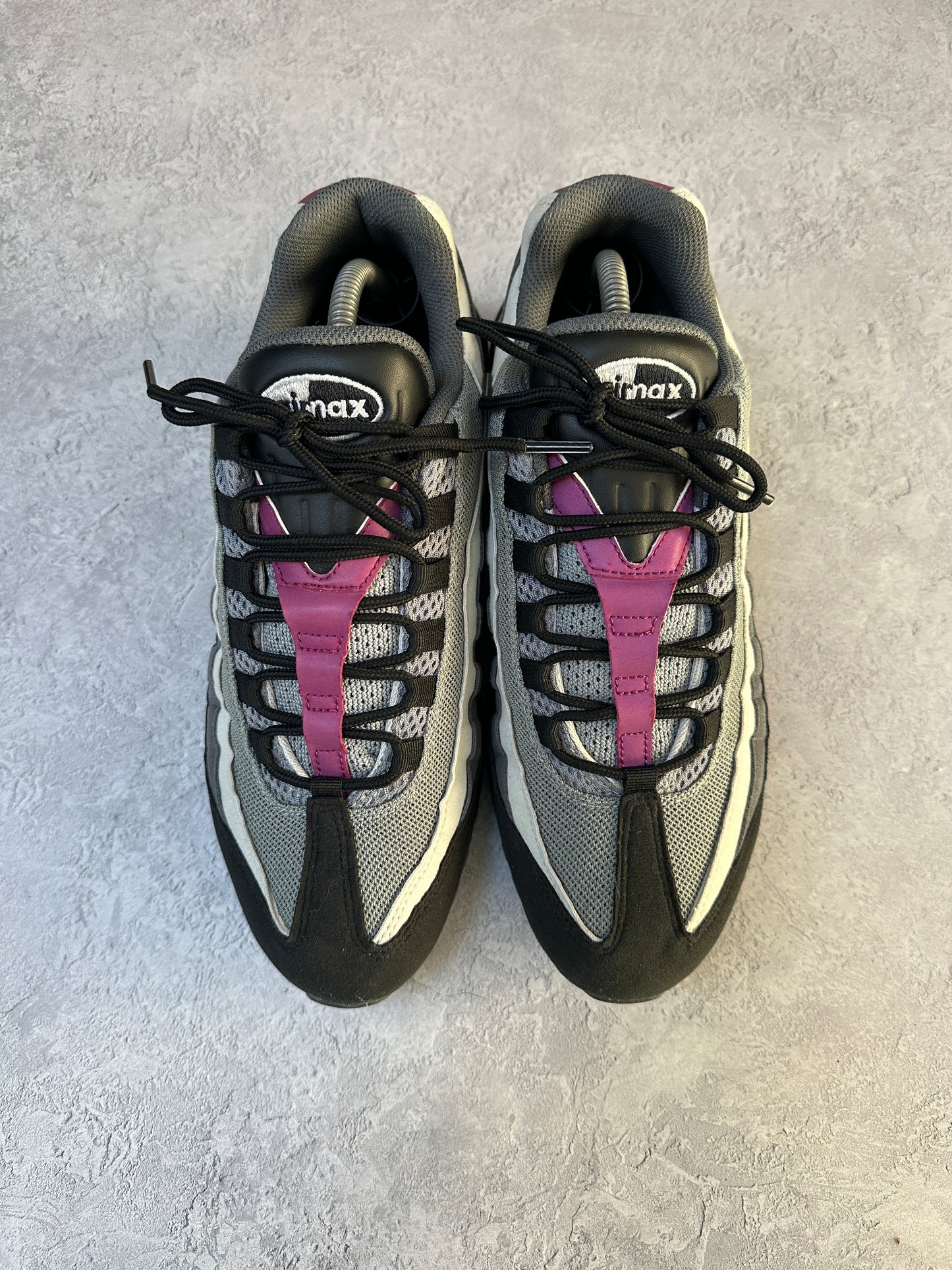 Nike Air Max 95 - 2020 Grey / Neon / Maroon IDs - UK8.5