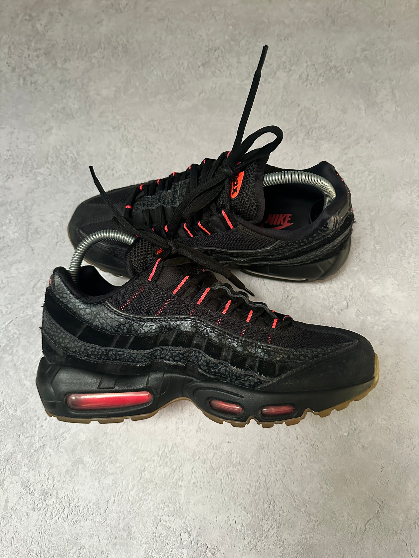 Nike Air Max 95 - Safari Black Infrared - UK7