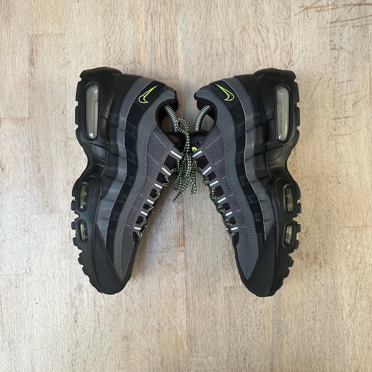 Nike Air Max 95 - Pure Black / Cool Grey - UK7.5